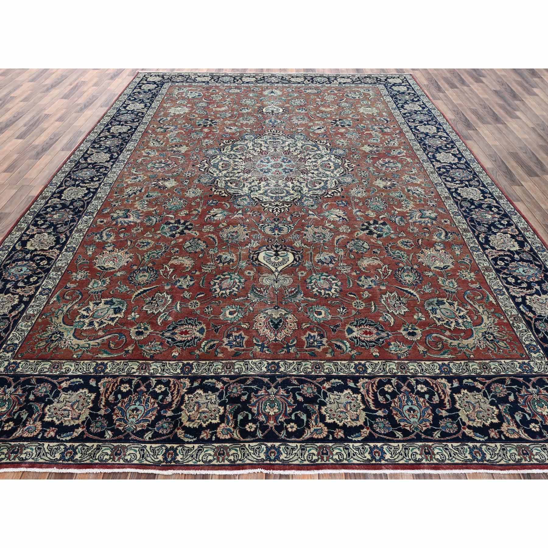 Vintage-Hand-Knotted-Rug-12735