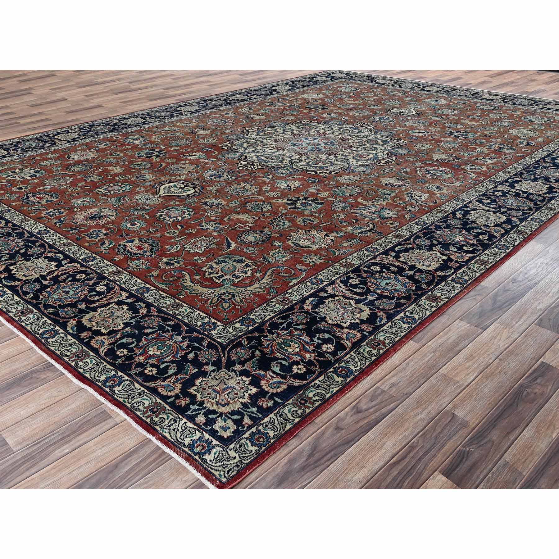 Vintage-Hand-Knotted-Rug-12735