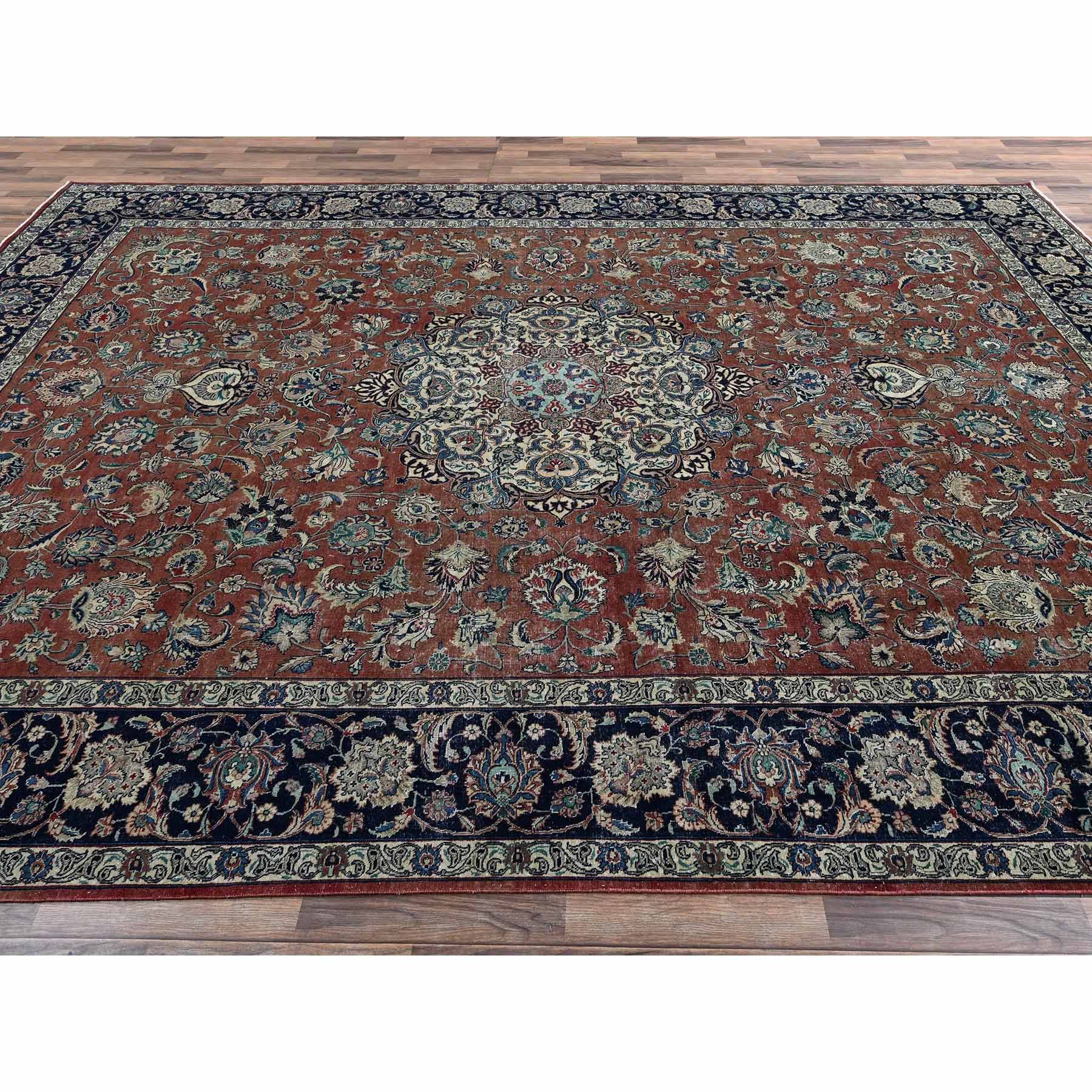 Vintage-Hand-Knotted-Rug-12735