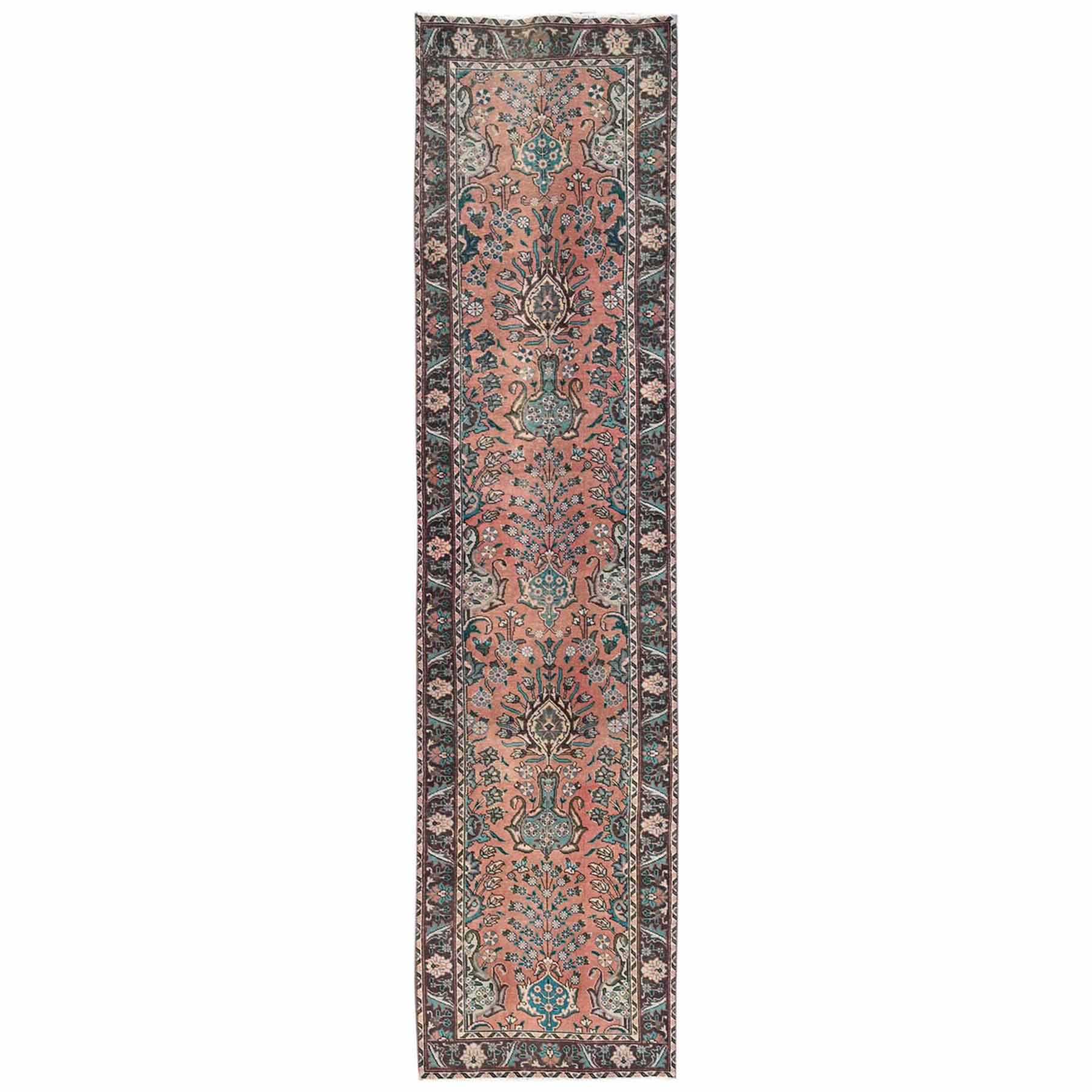 Vintage-Hand-Knotted-Rug-13070