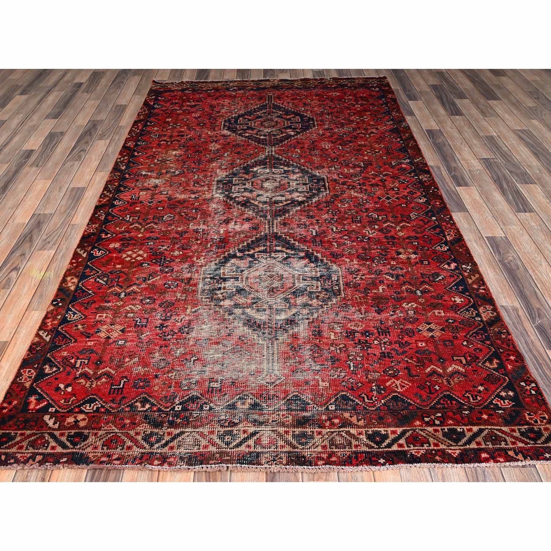 Vintage-Hand-Knotted-Rug-13130