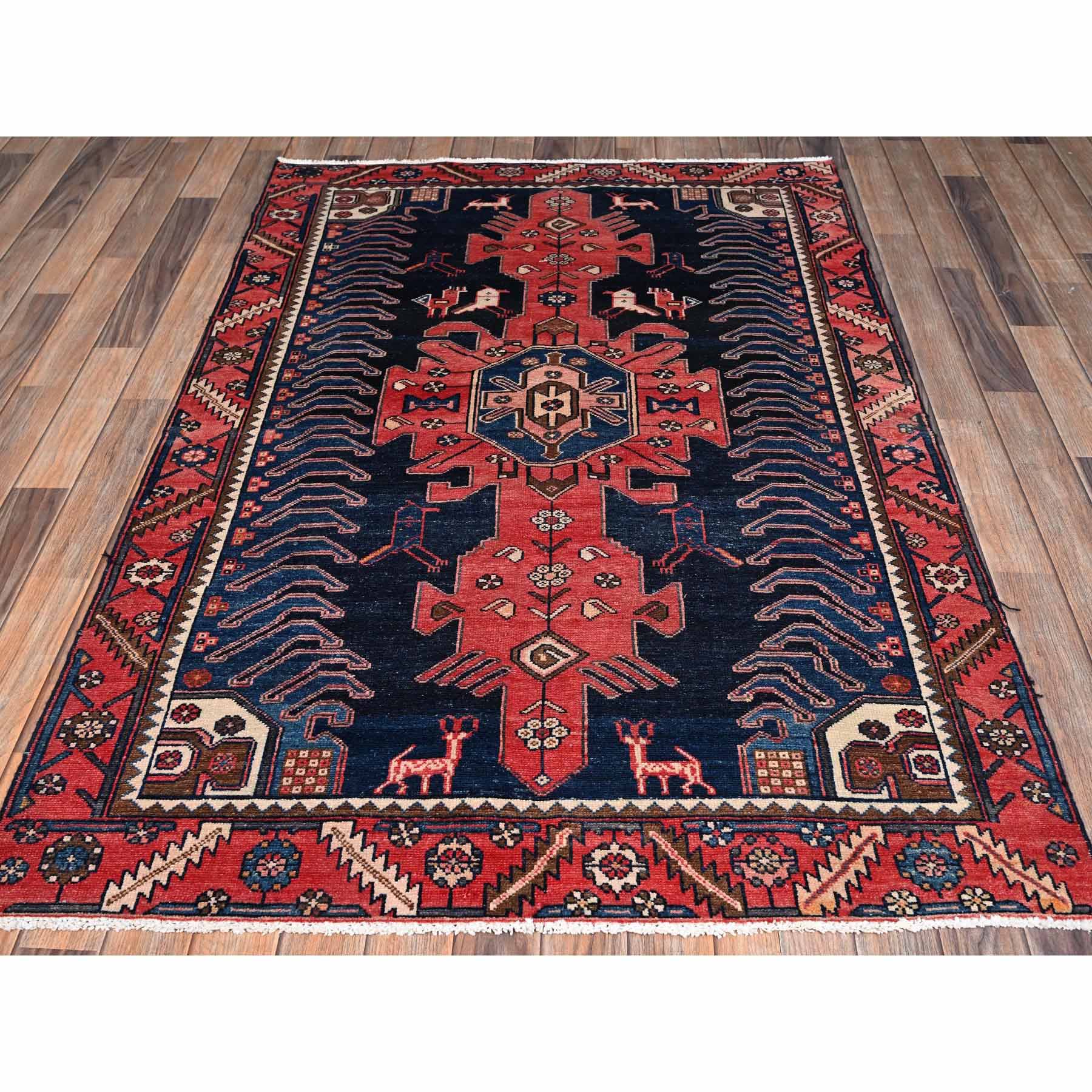 Vintage-Hand-Knotted-Rug-13185