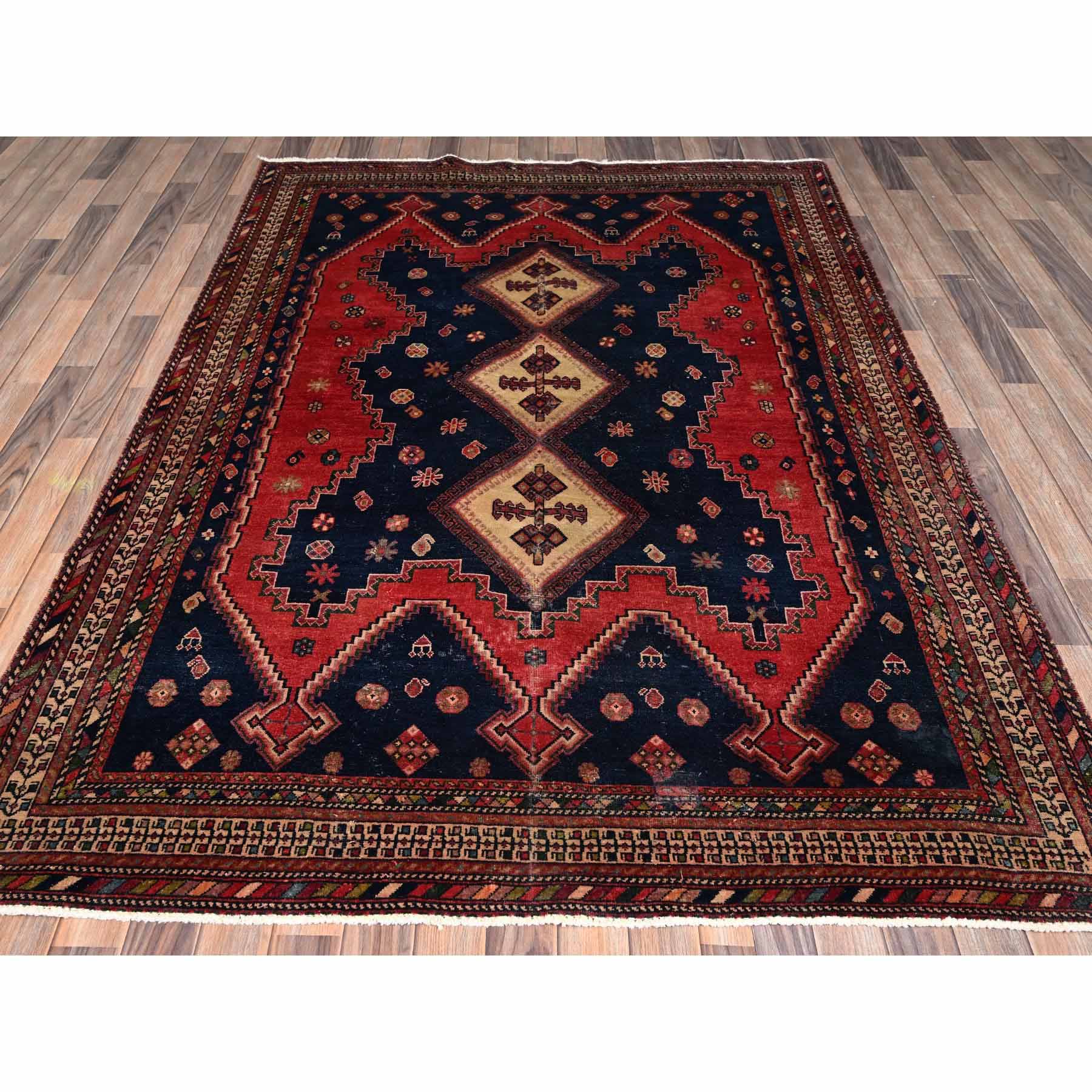 Vintage-Hand-Knotted-Rug-13205