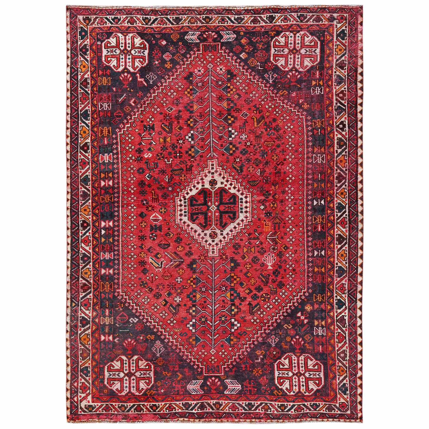Vintage-Hand-Knotted-Rug-13210