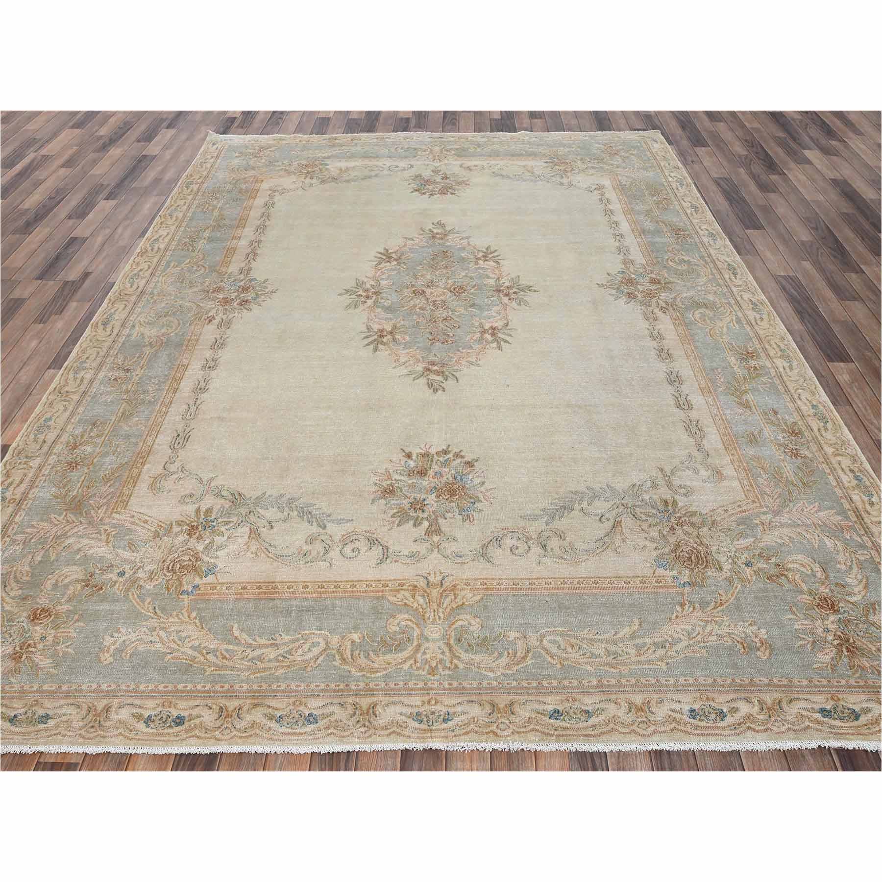 Vintage-Hand-Knotted-Rug-13690
