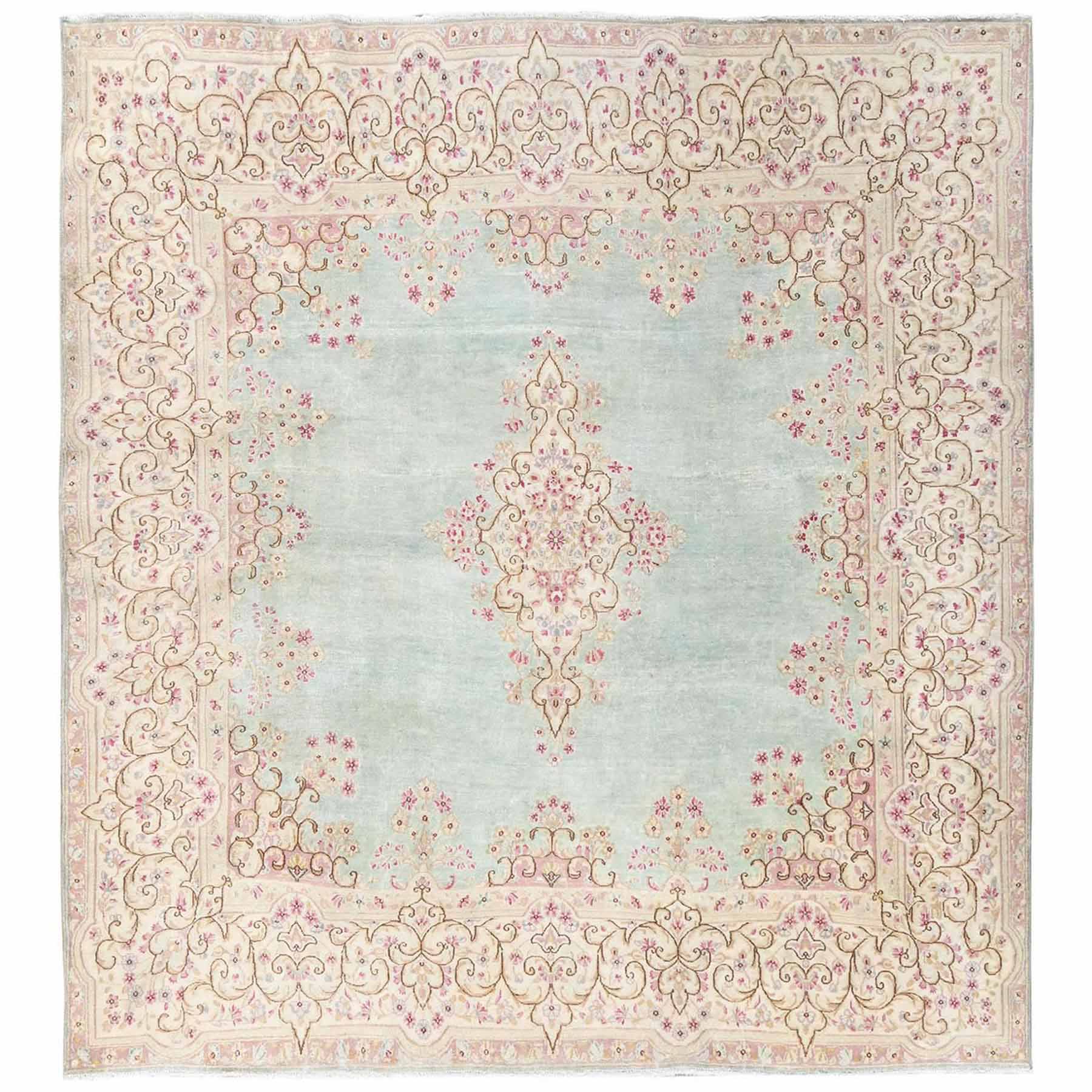 Vintage-Hand-Knotted-Rug-13750