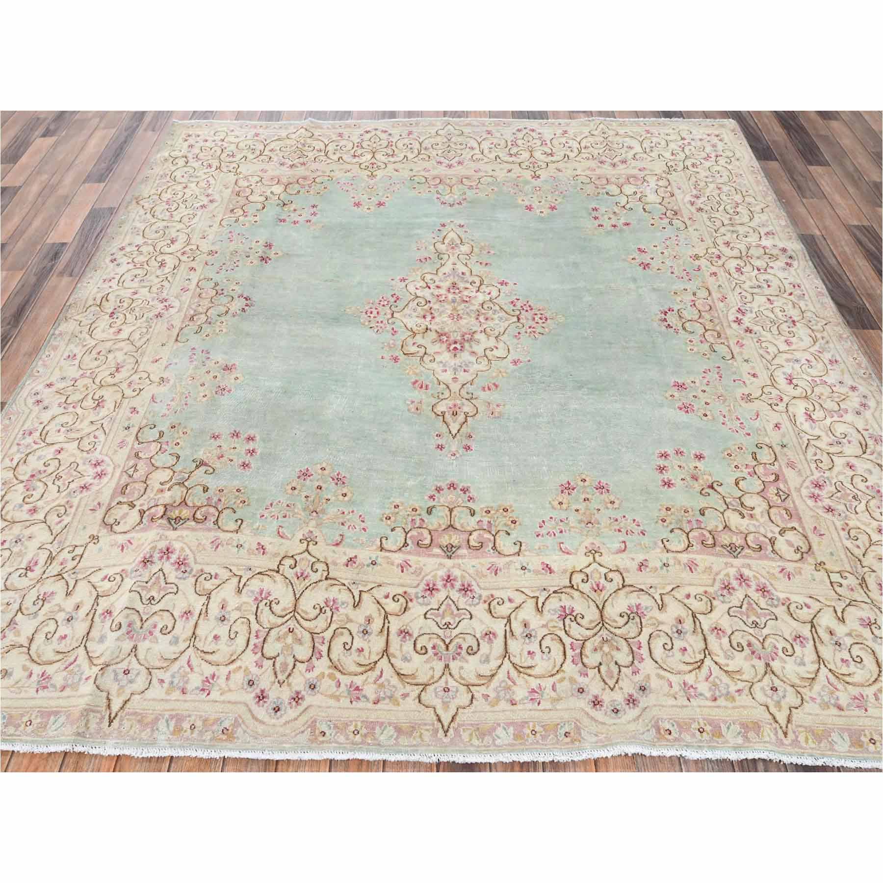Vintage-Hand-Knotted-Rug-13750