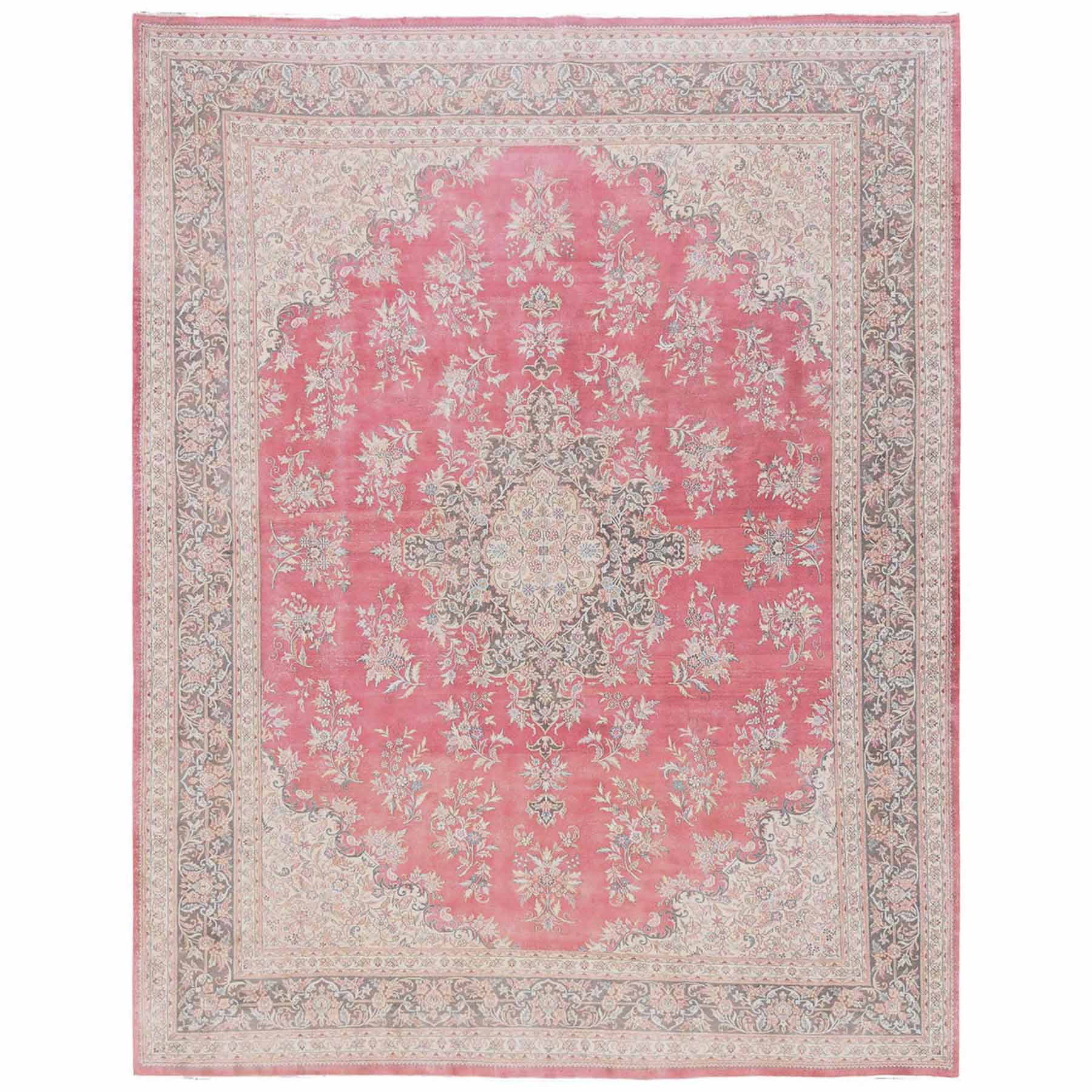 Vintage-Hand-Knotted-Rug-13760