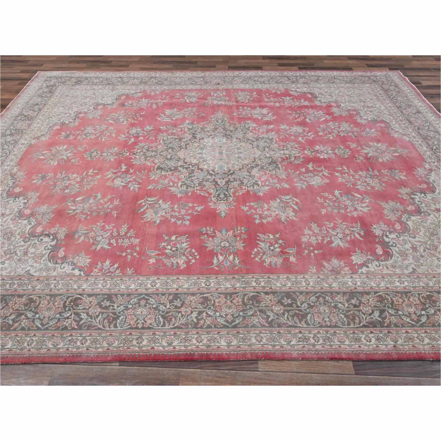 Vintage-Hand-Knotted-Rug-13760