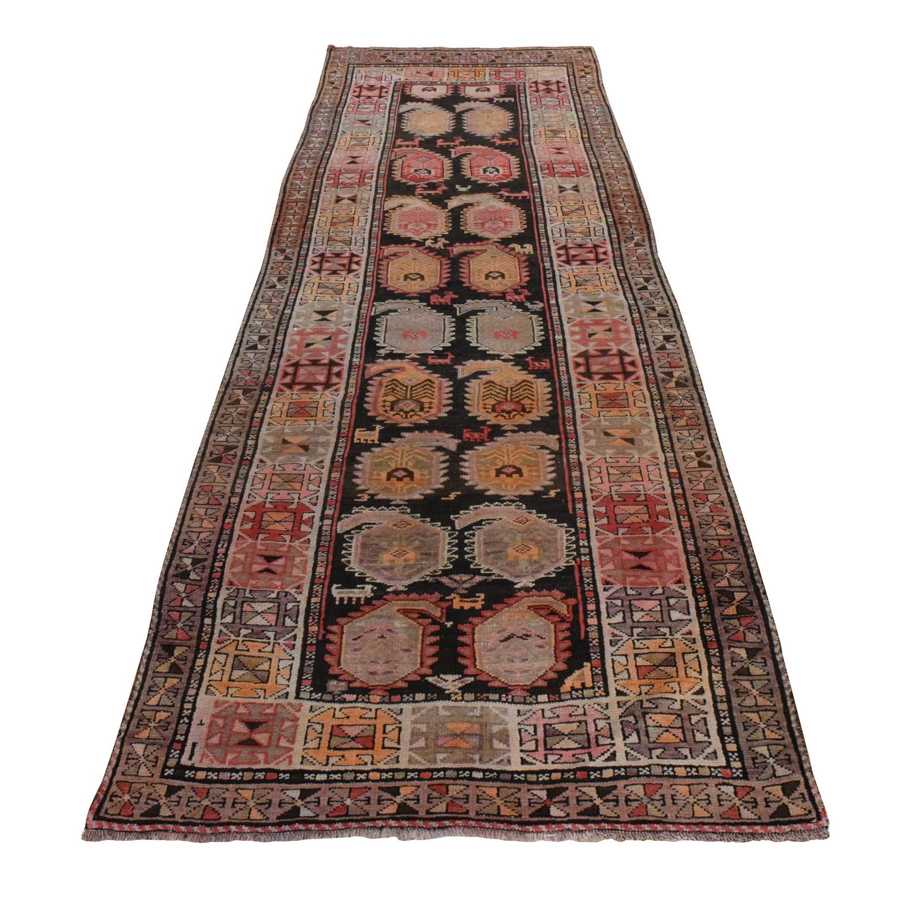 Antique-Hand-Knotted-Rug-125070