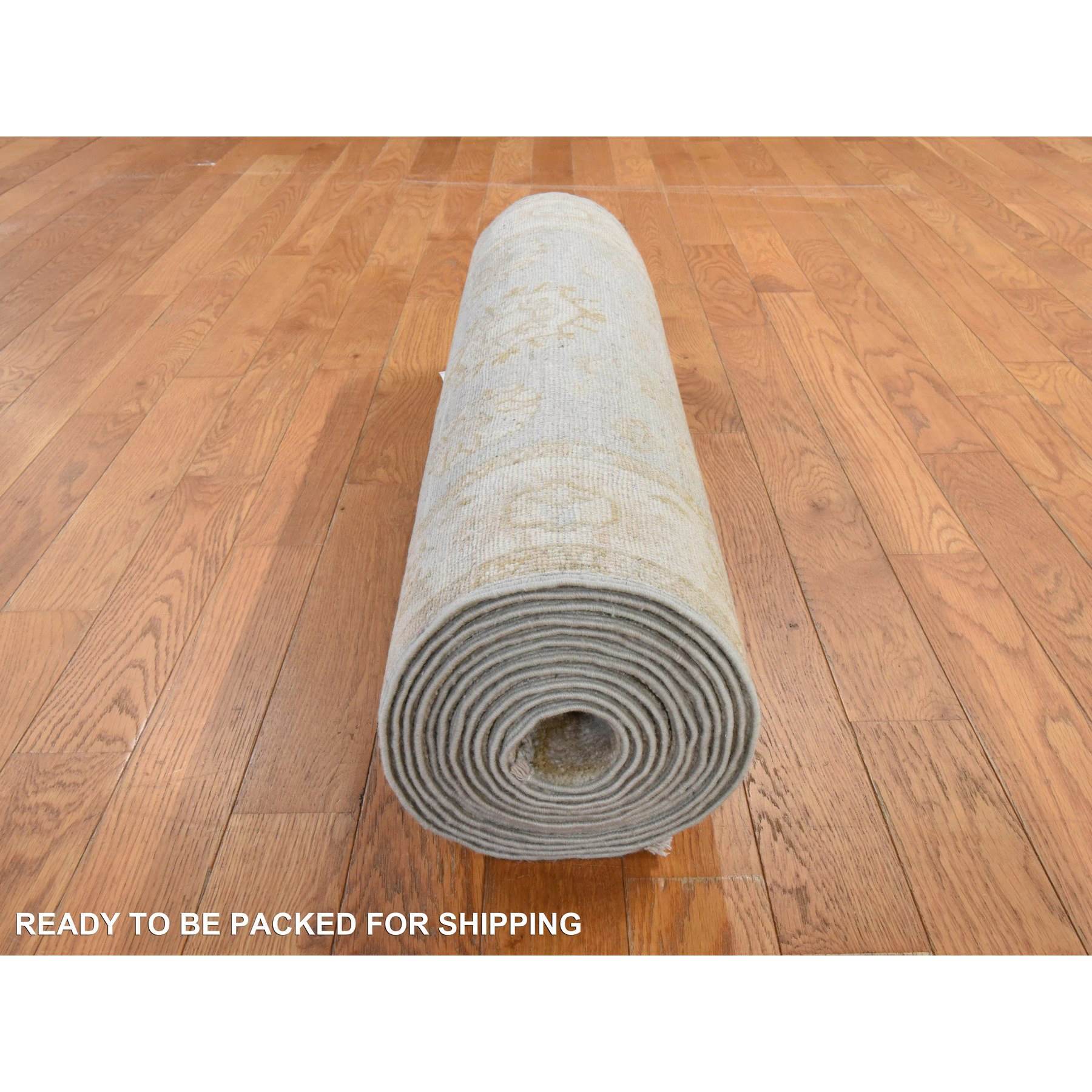 Oushak-And-Peshawar-Hand-Knotted-Rug-125015