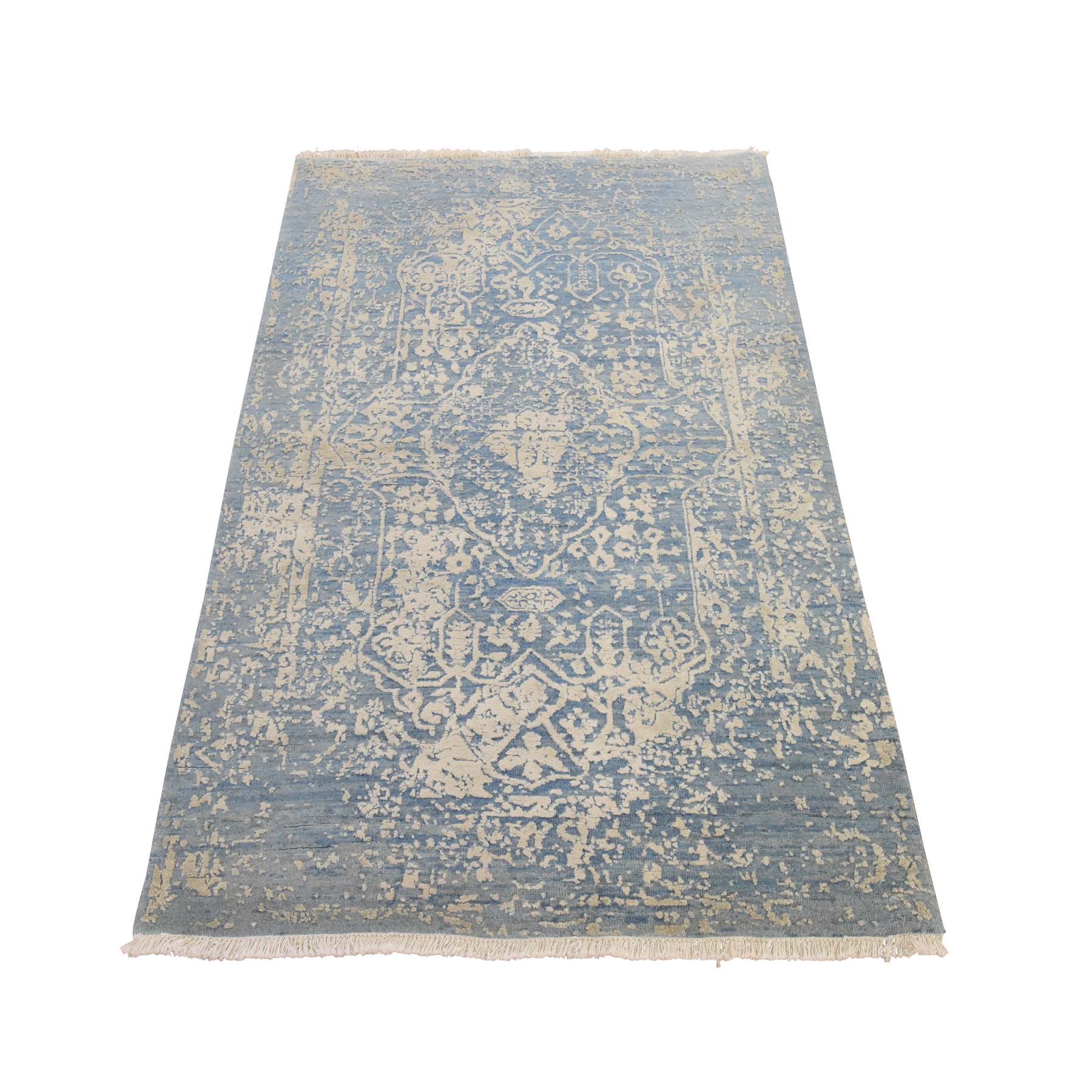Transitional-Hand-Knotted-Rug-125010