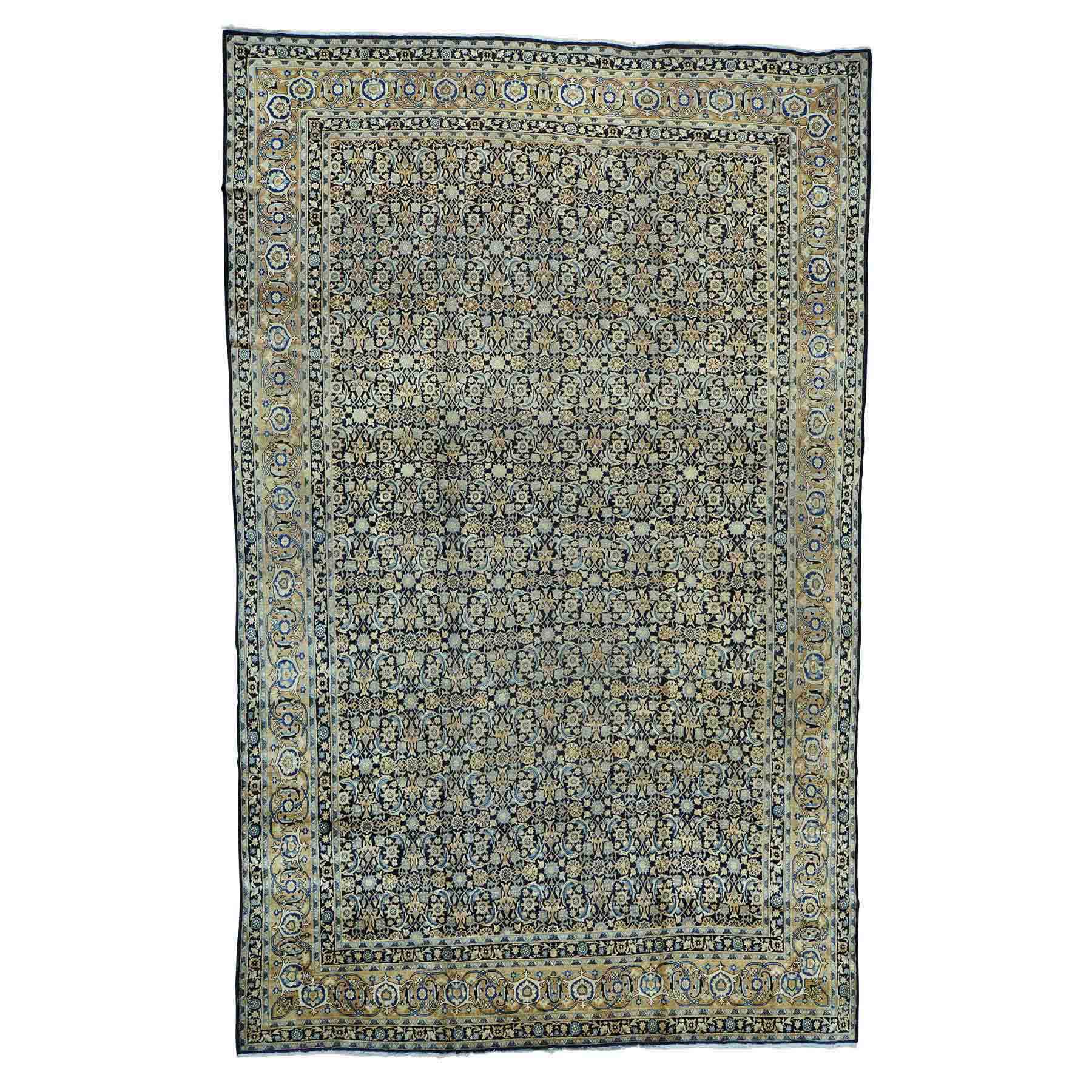 Antique-Hand-Knotted-Rug-132130