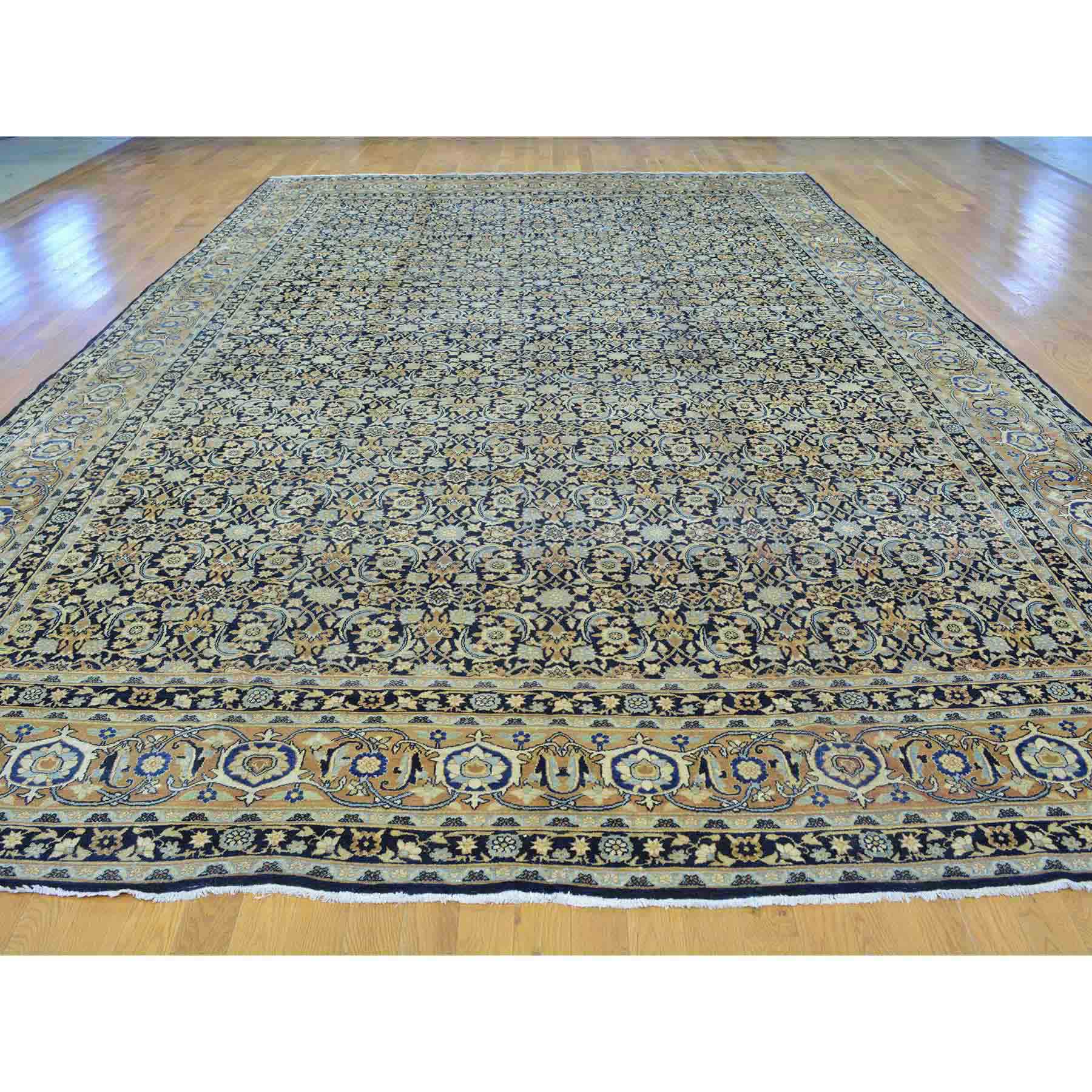 Antique-Hand-Knotted-Rug-132130