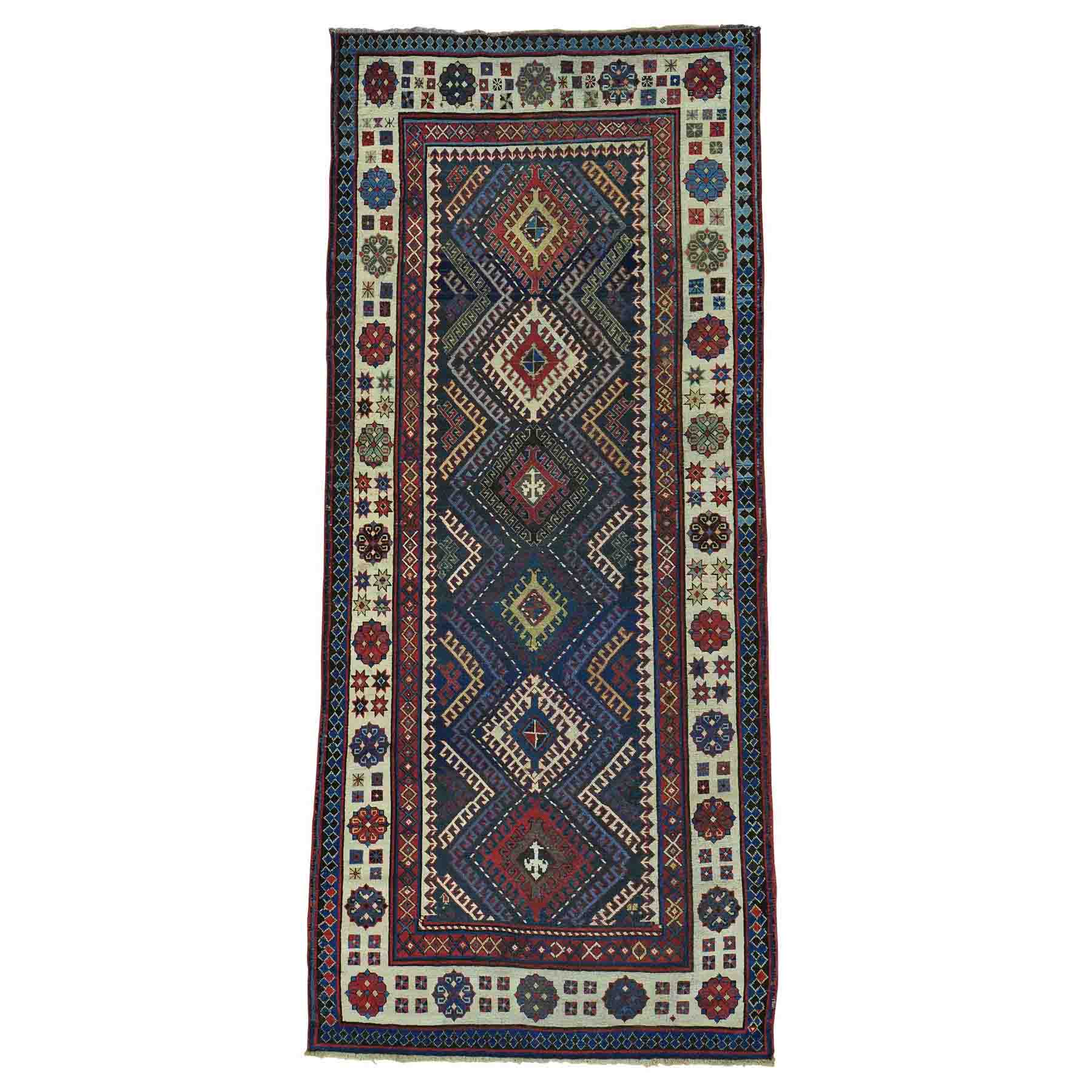 Antique-Hand-Knotted-Rug-141140