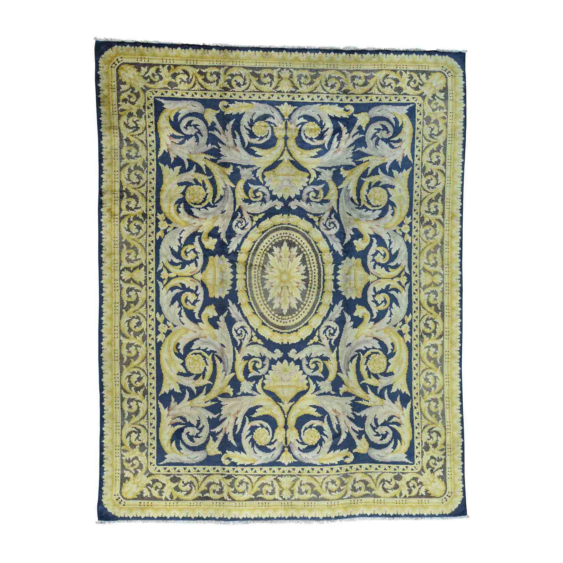 Antique-Hand-Knotted-Rug-172120