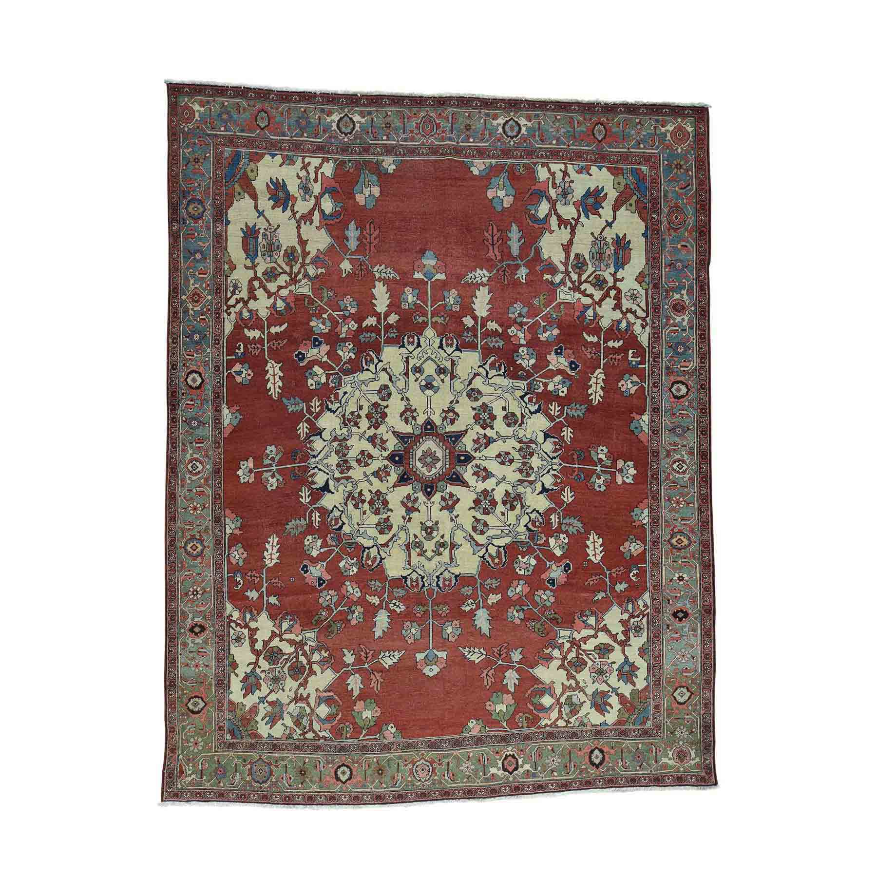 Antique-Hand-Knotted-Rug-172125