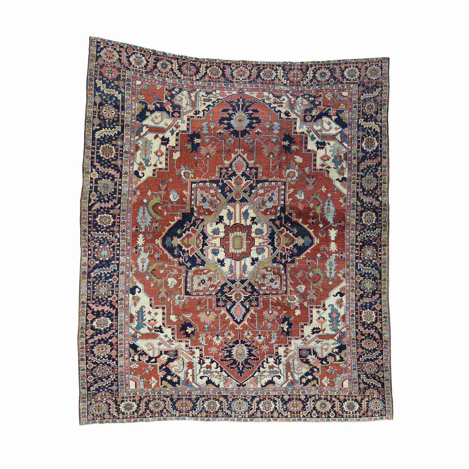 Antique-Hand-Knotted-Rug-173925