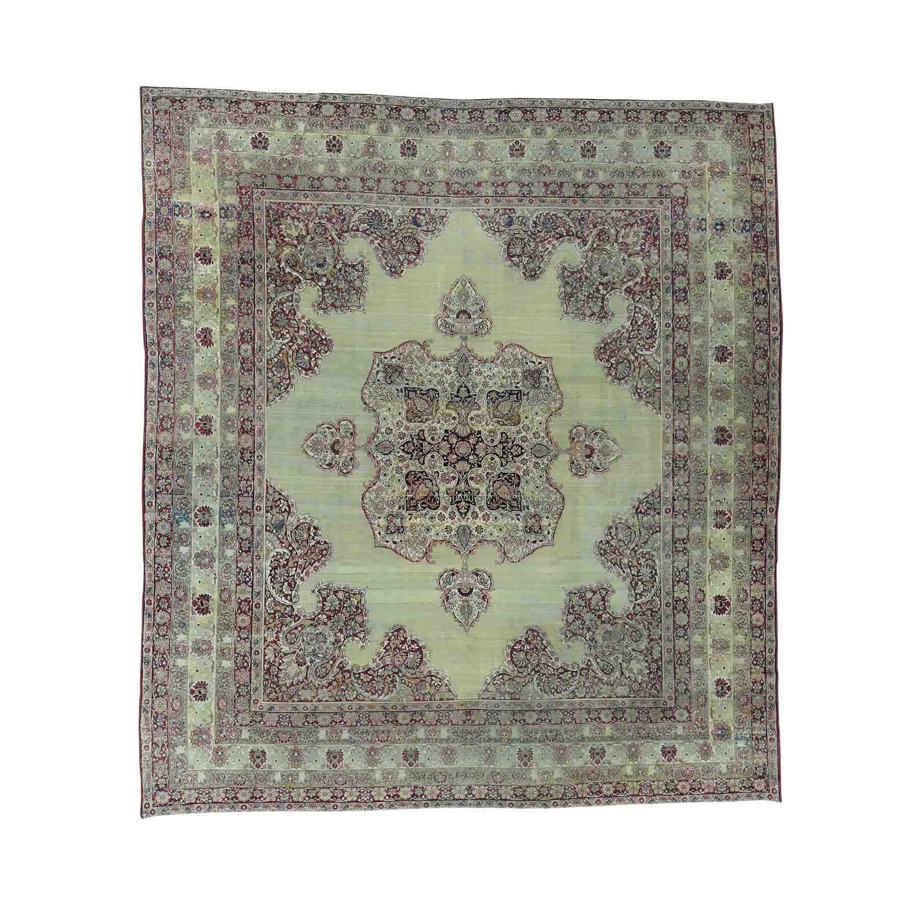 Antique-Hand-Knotted-Rug-180300