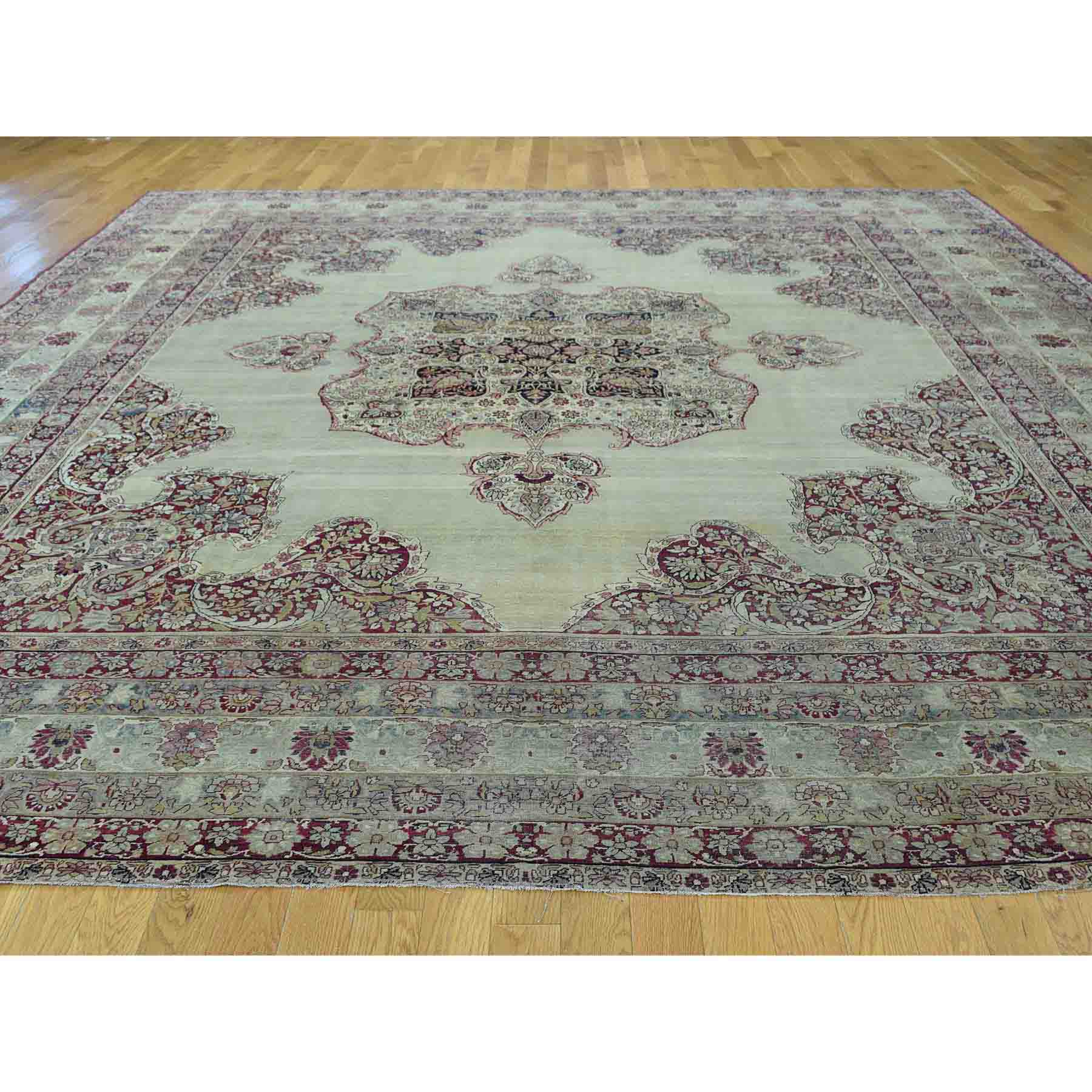 Antique-Hand-Knotted-Rug-180300