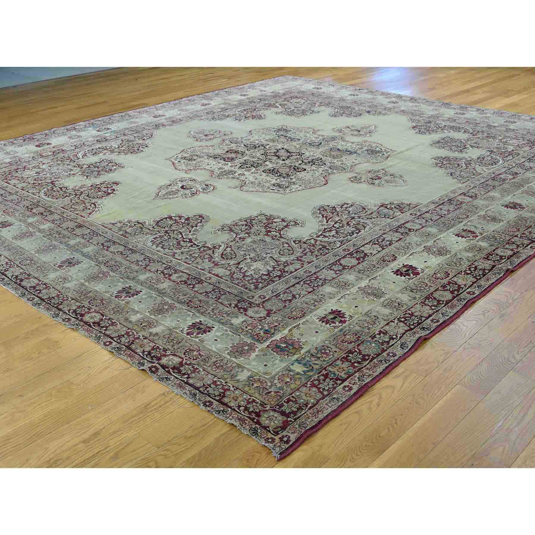 Antique-Hand-Knotted-Rug-180300