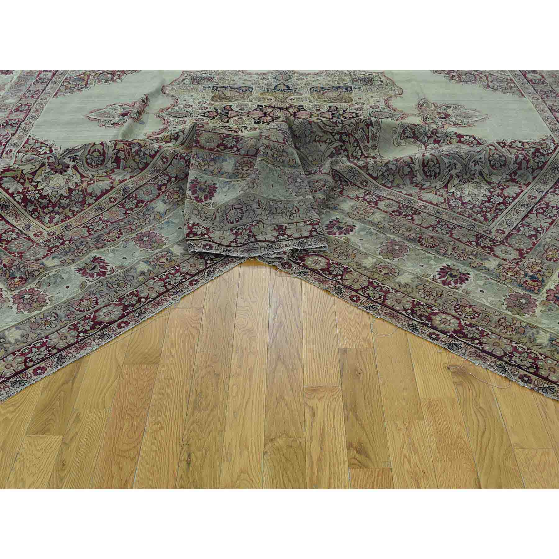 Antique-Hand-Knotted-Rug-180300