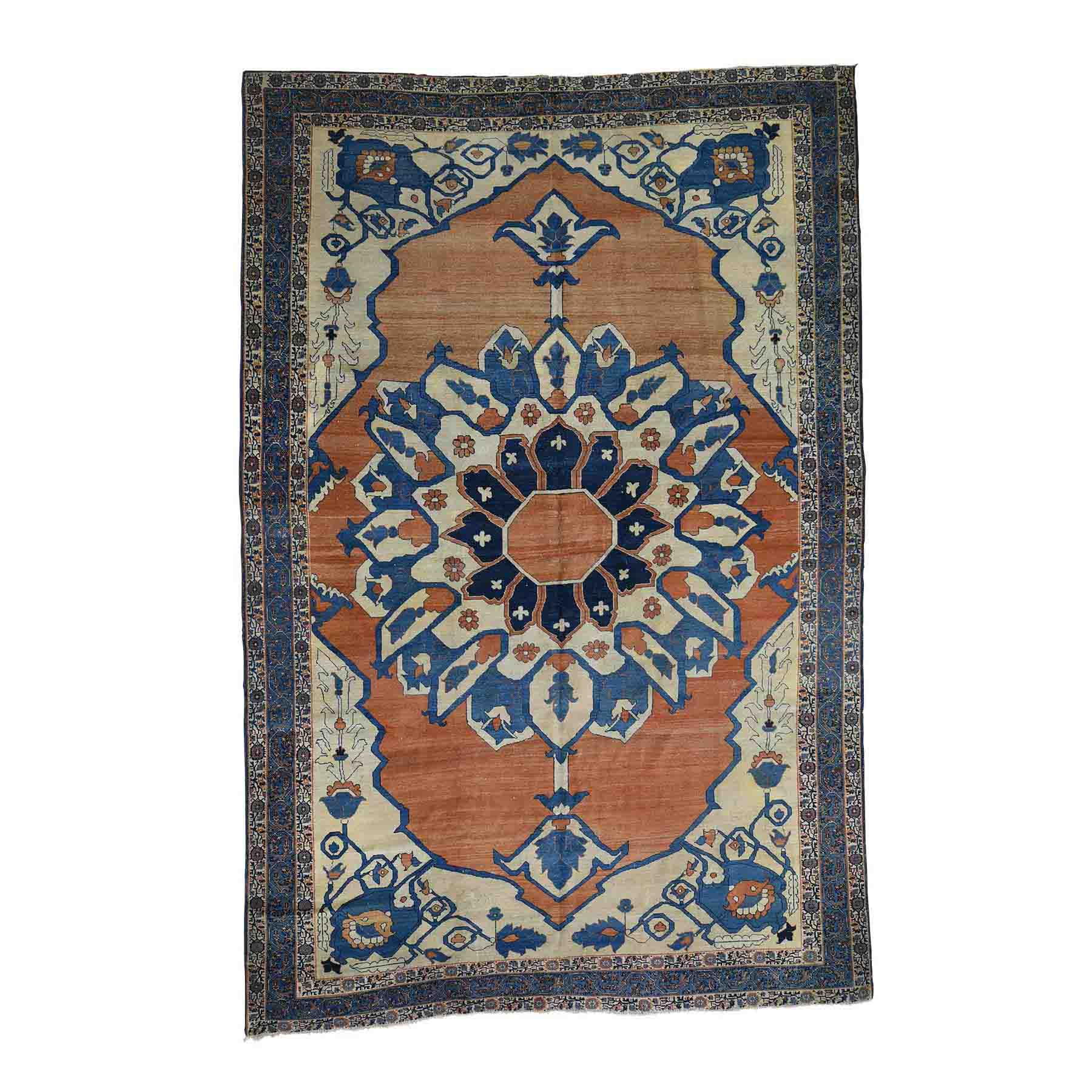 Antique-Hand-Knotted-Rug-198755