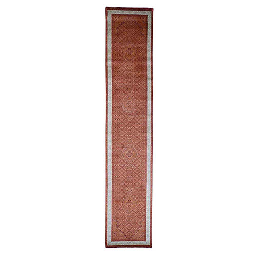 Tone on Tone Tabriz XL Runner Hand Knotted Oriental 