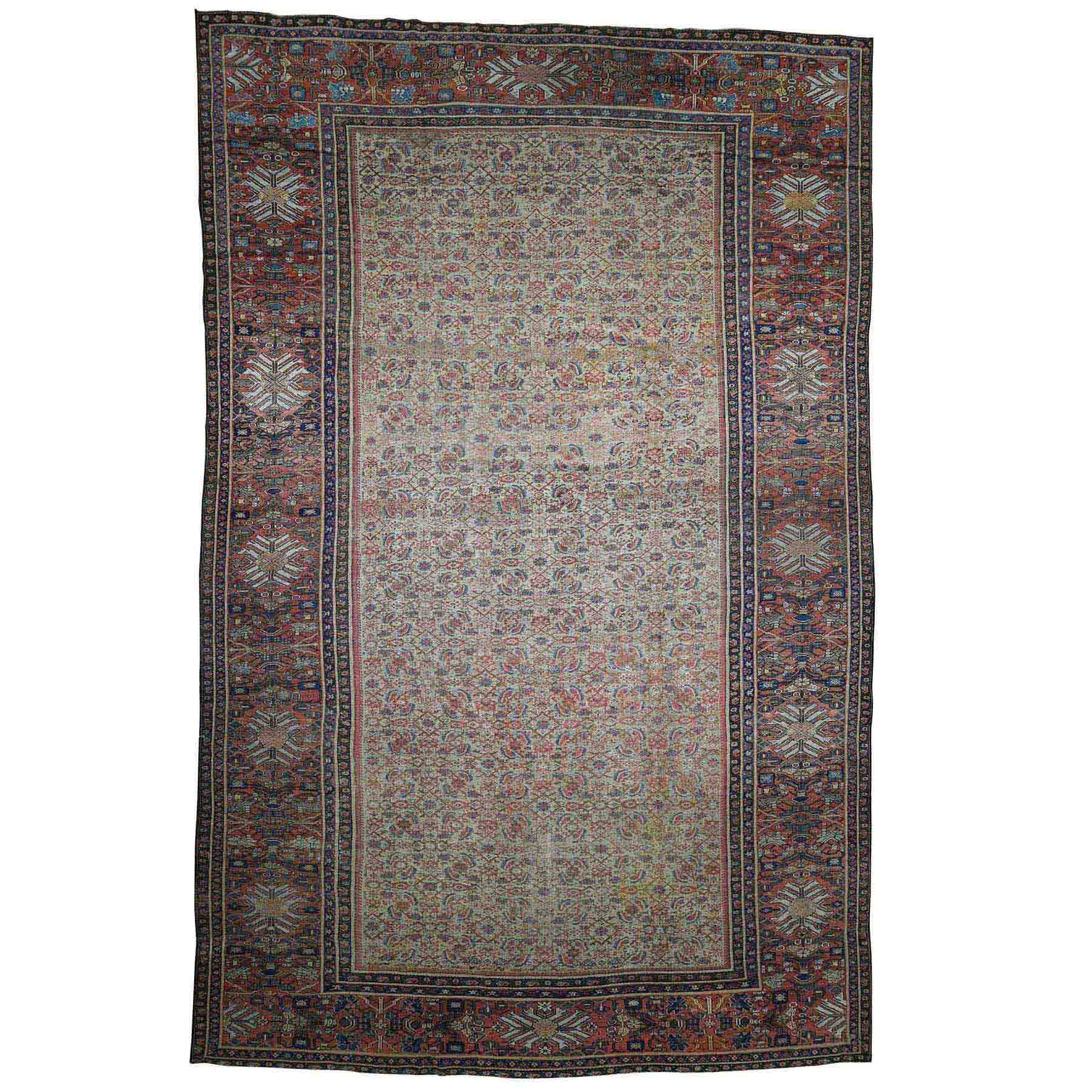 Antique-Hand-Knotted-Rug-204085