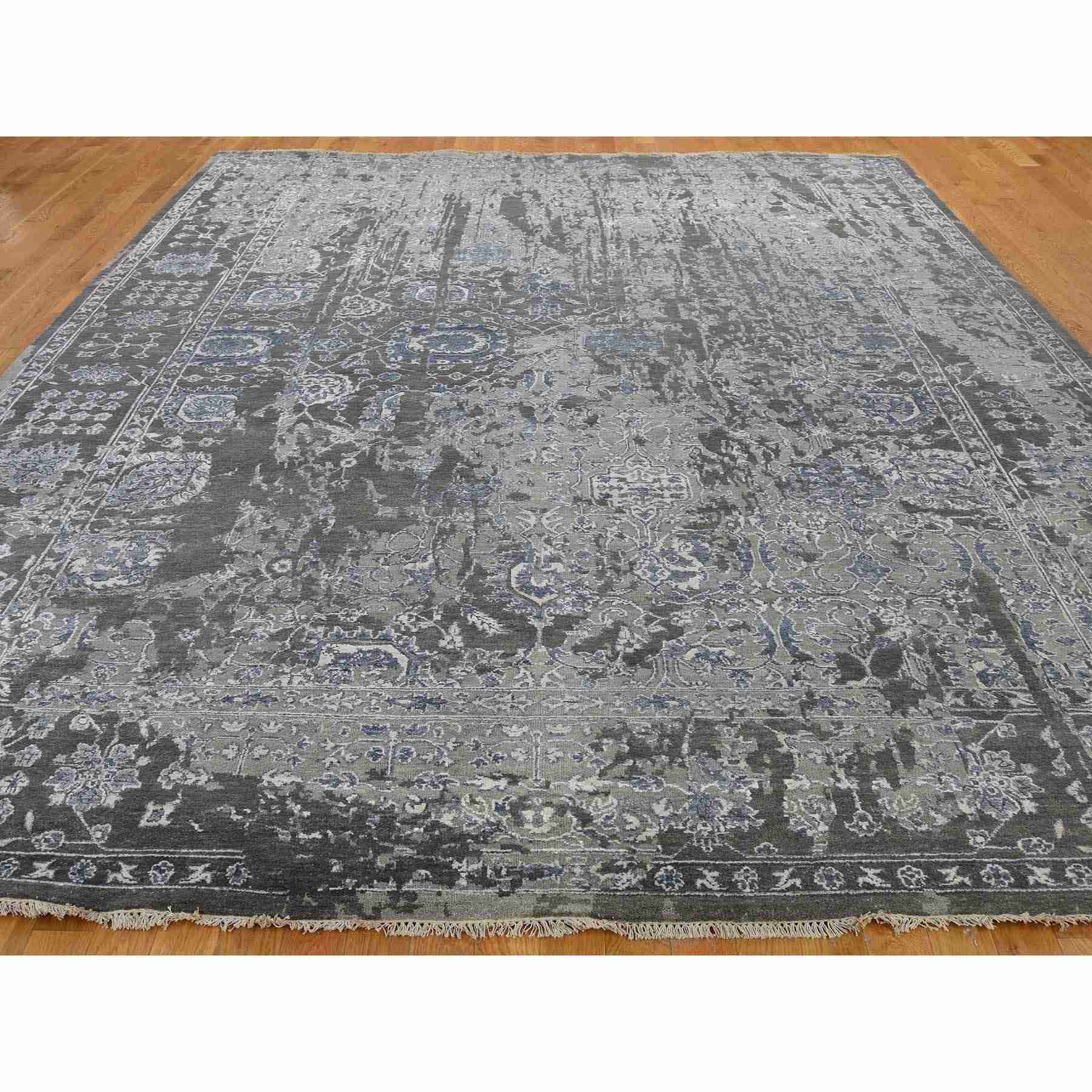 Transitional-Hand-Knotted-Rug-212165