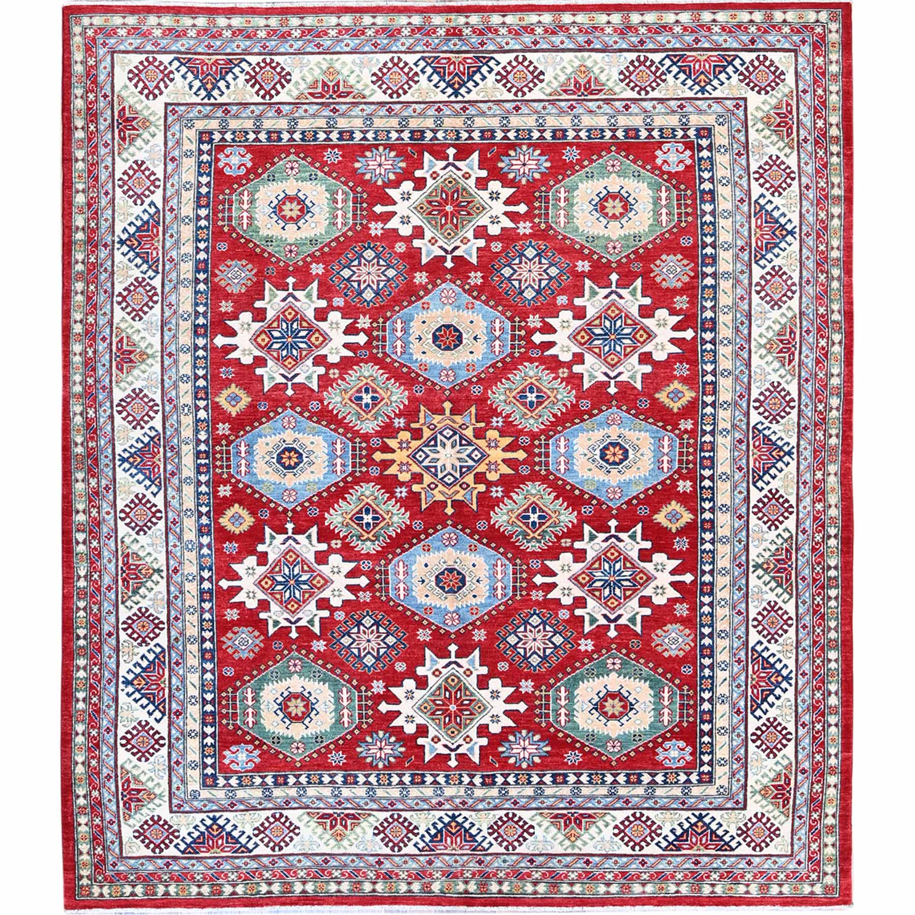 Kazak-Hand-Knotted-Rug-2610