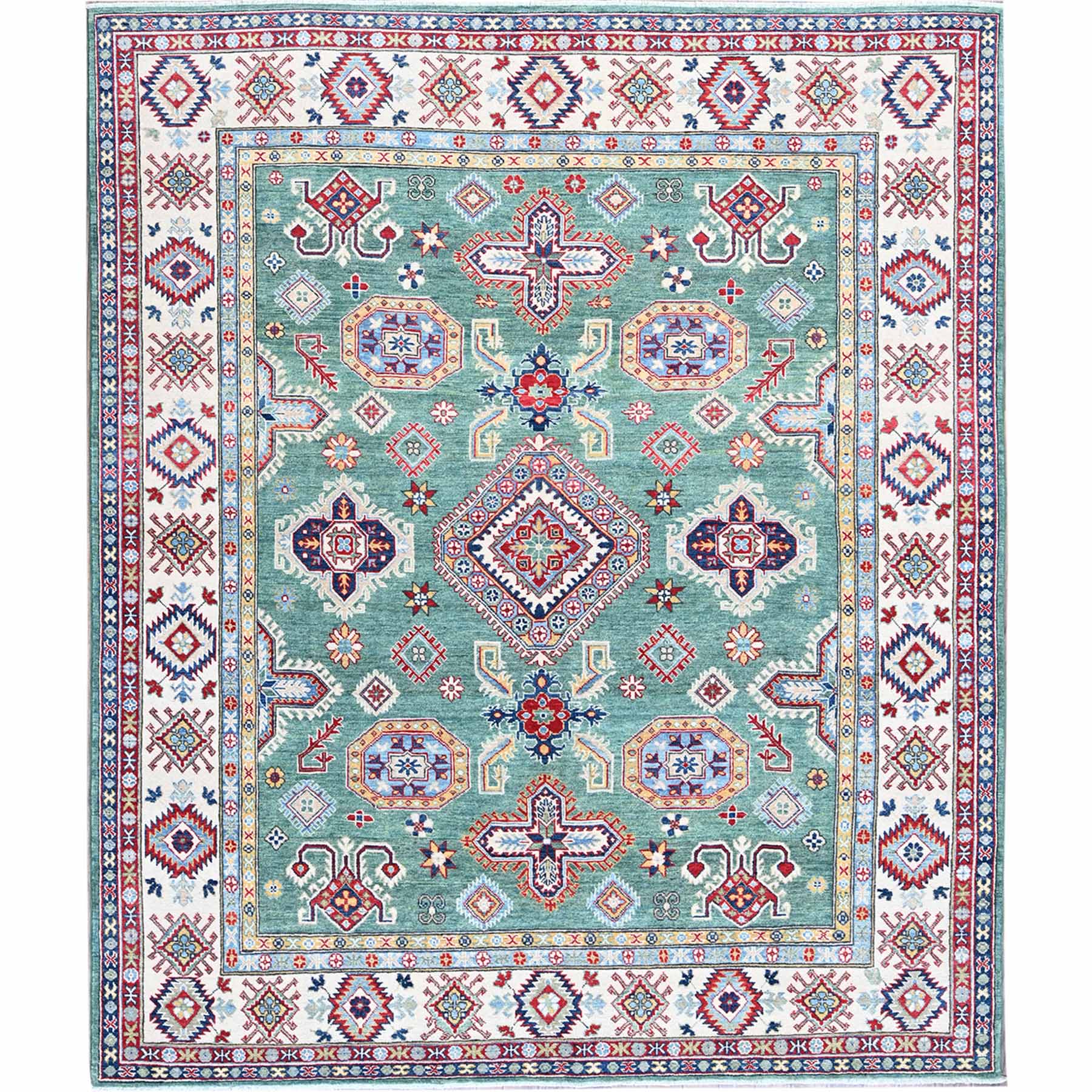 Kazak-Hand-Knotted-Rug-2620