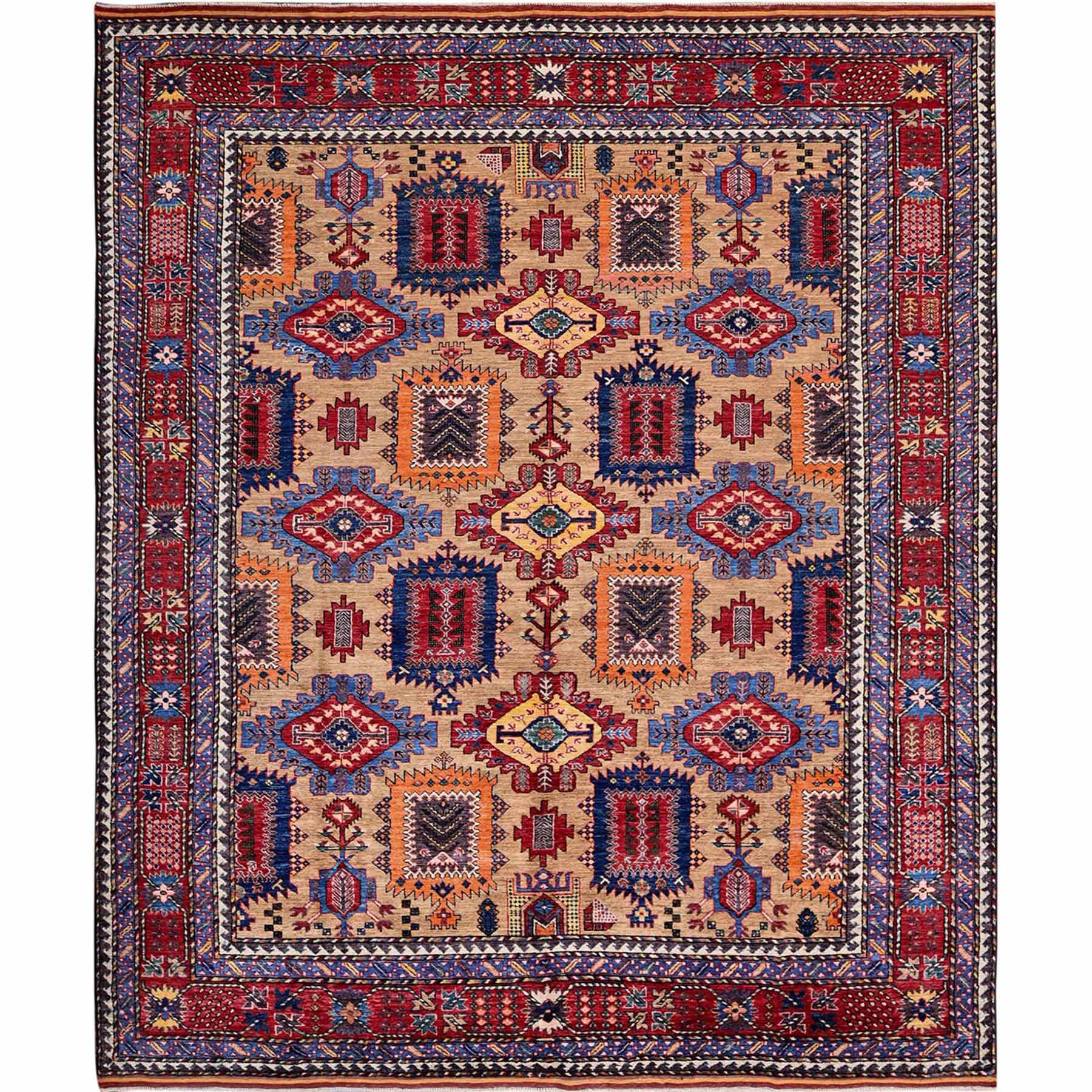 Kazak-Hand-Knotted-Rug-2785