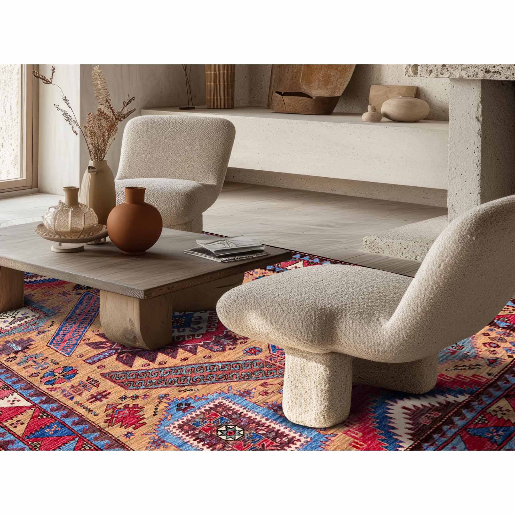 Kazak-Hand-Knotted-Rug-2810