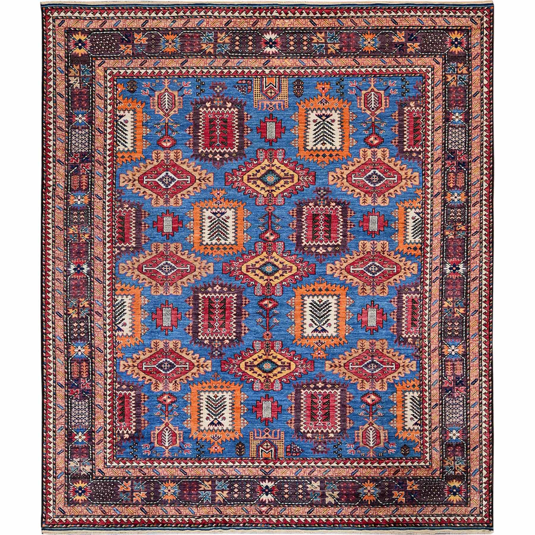 Kazak-Hand-Knotted-Rug-2835