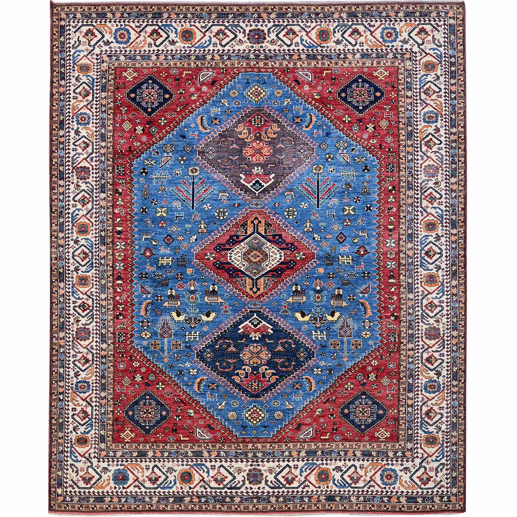 Kazak-Hand-Knotted-Rug-2840