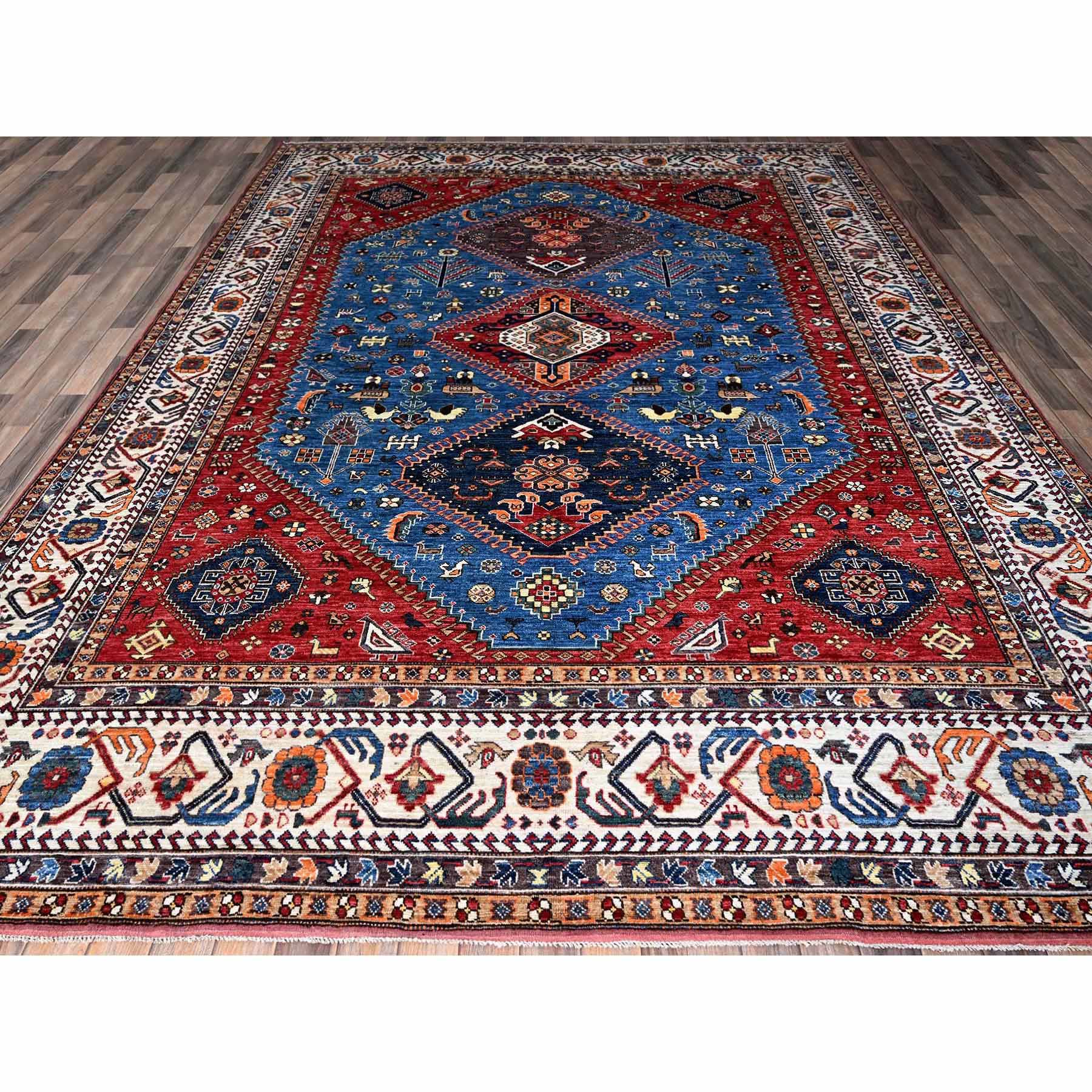 Kazak-Hand-Knotted-Rug-2840