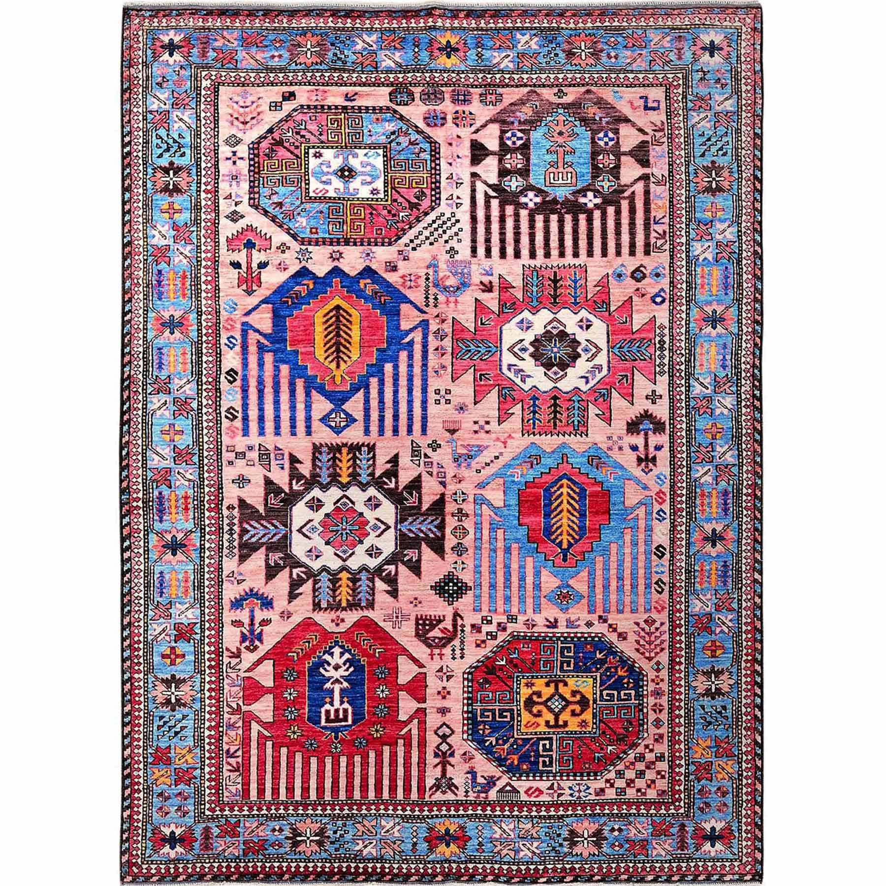 Kazak-Hand-Knotted-Rug-2875
