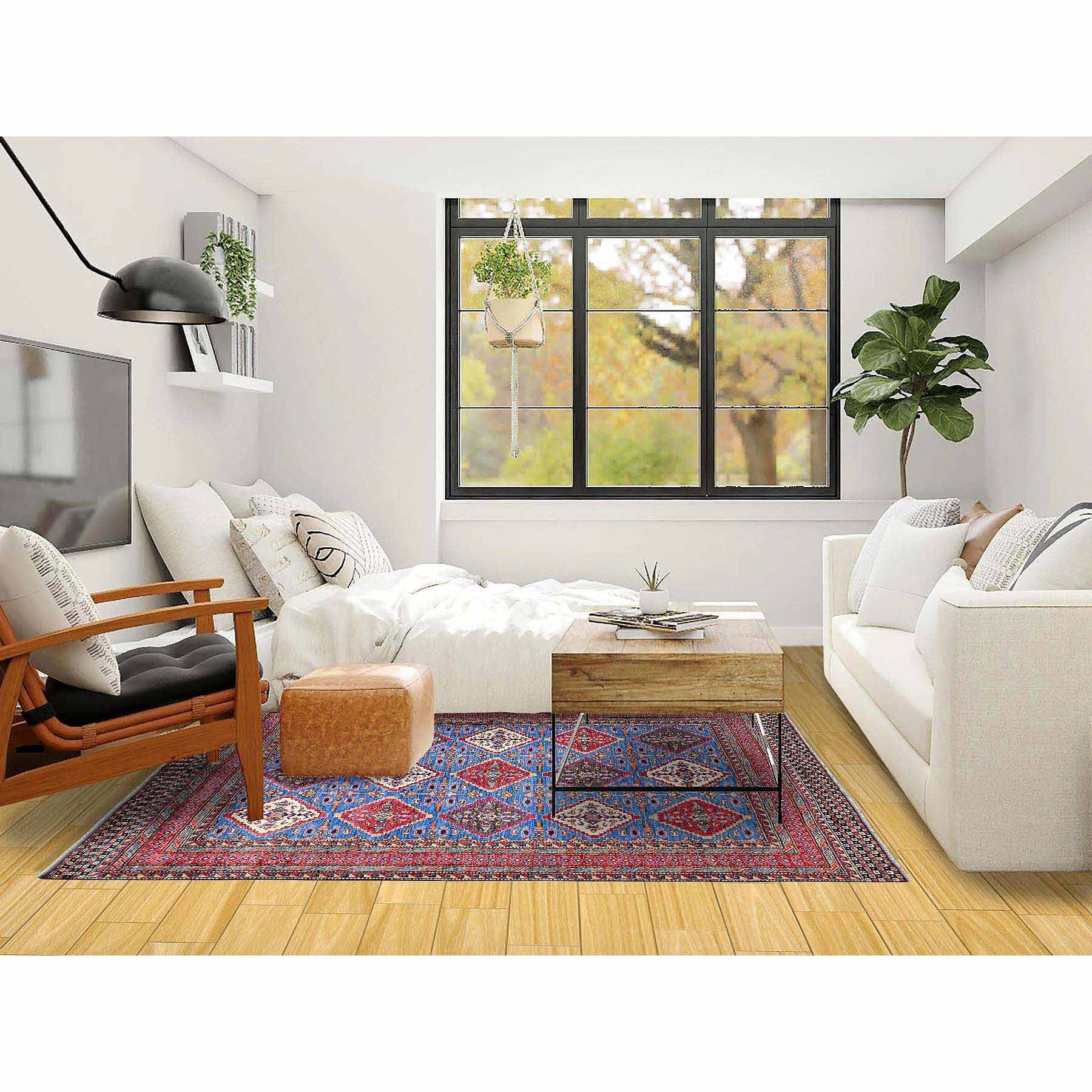 Kazak-Hand-Knotted-Rug-2885