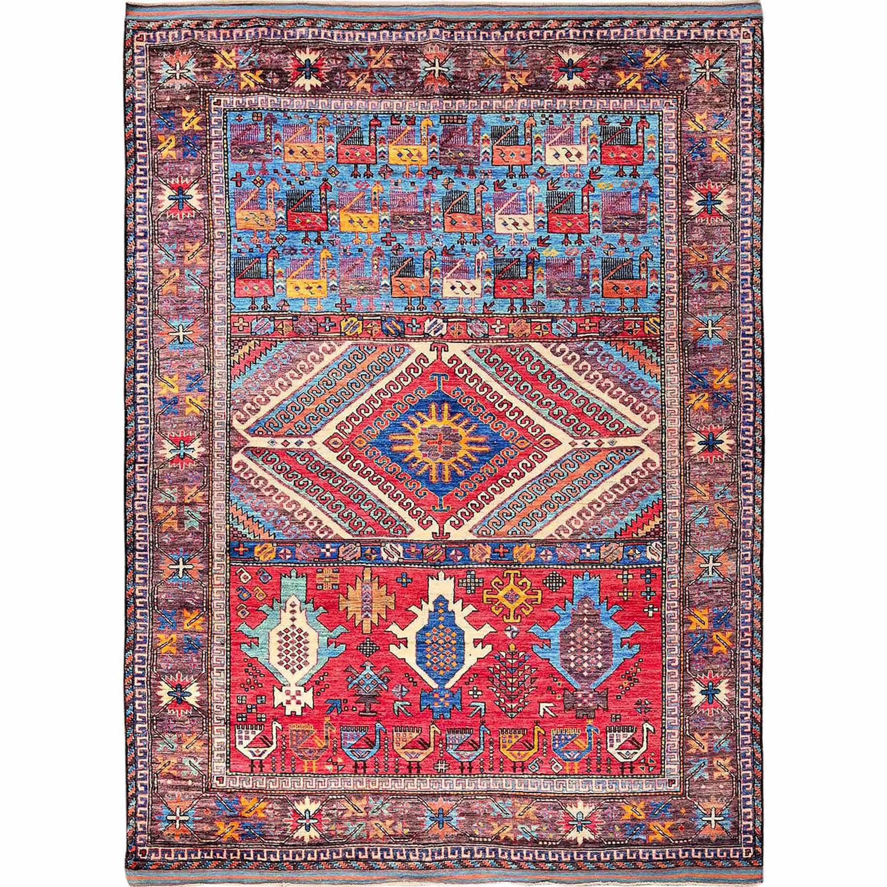 Kazak-Hand-Knotted-Rug-2890