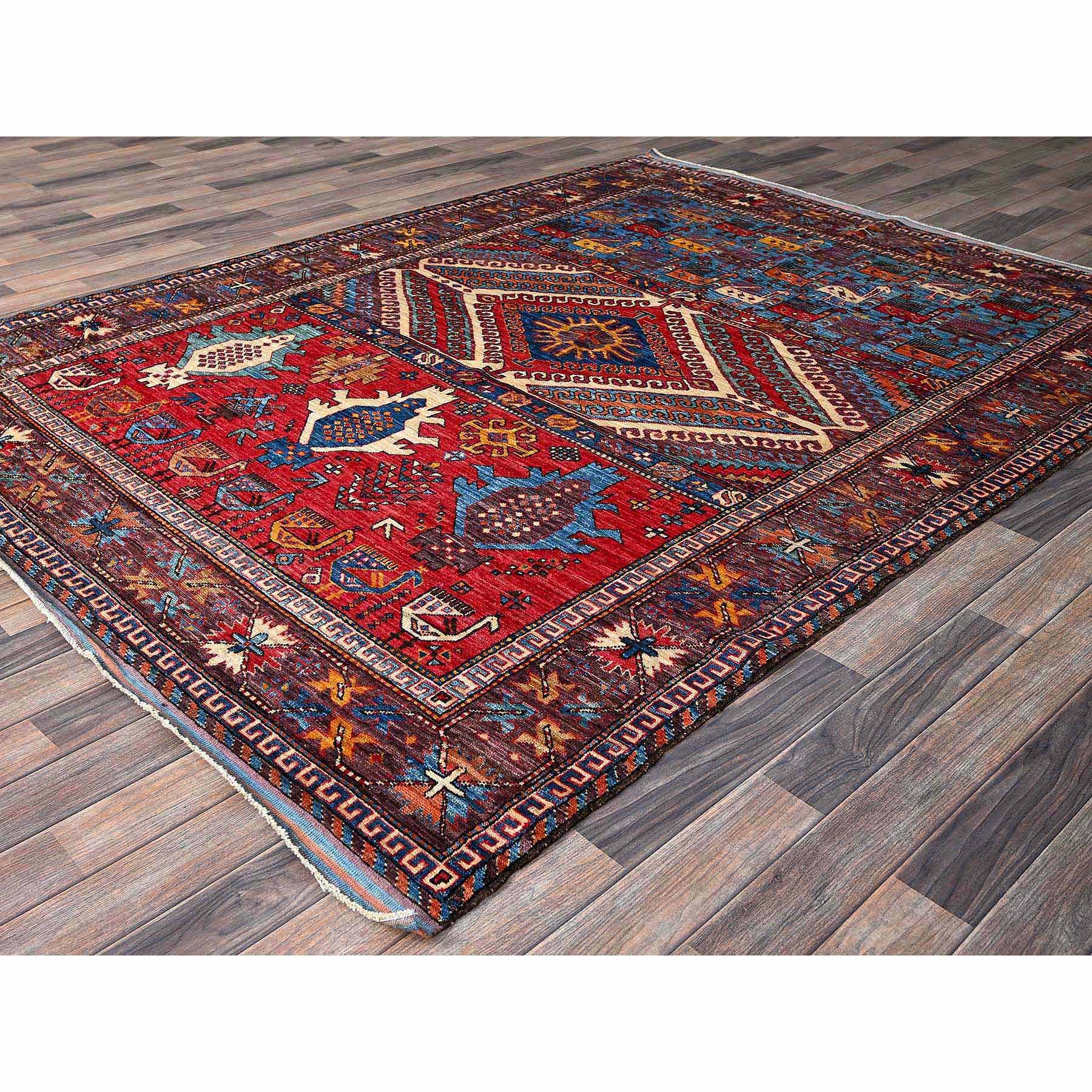 Kazak-Hand-Knotted-Rug-2890