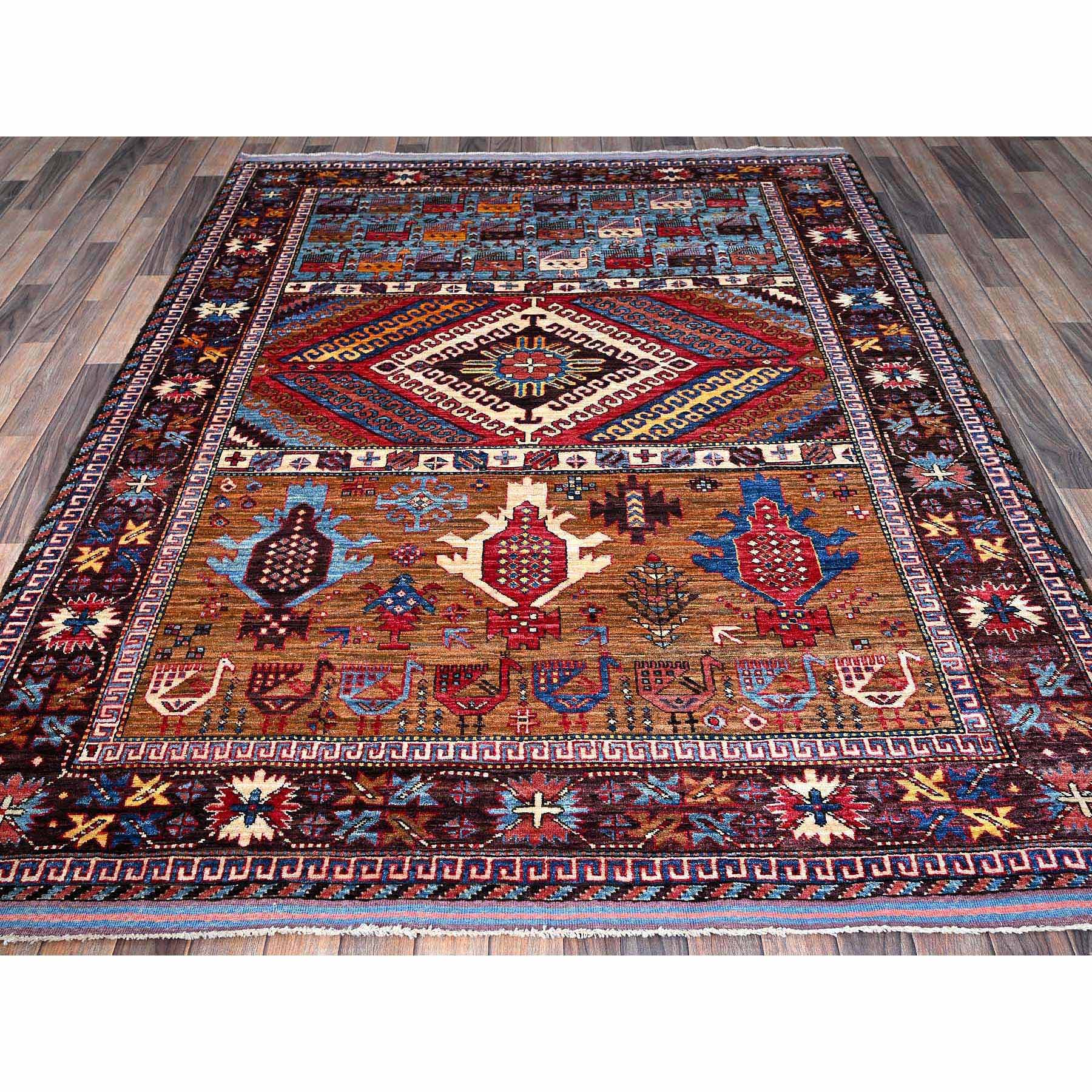 Kazak-Hand-Knotted-Rug-2910