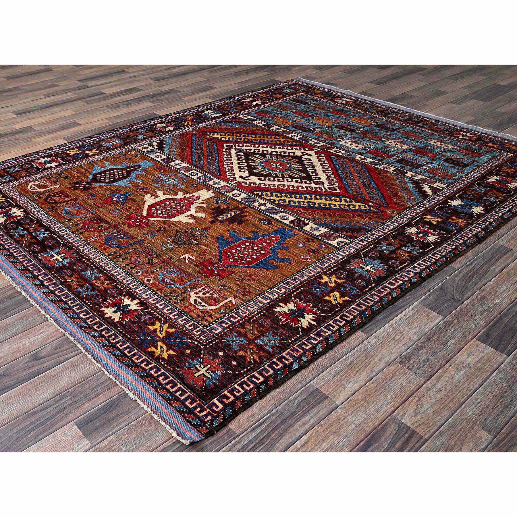 Kazak-Hand-Knotted-Rug-2910