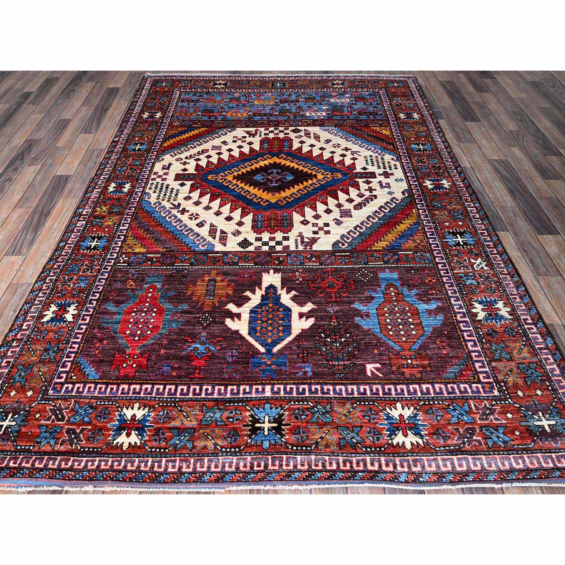 Kazak-Hand-Knotted-Rug-2945