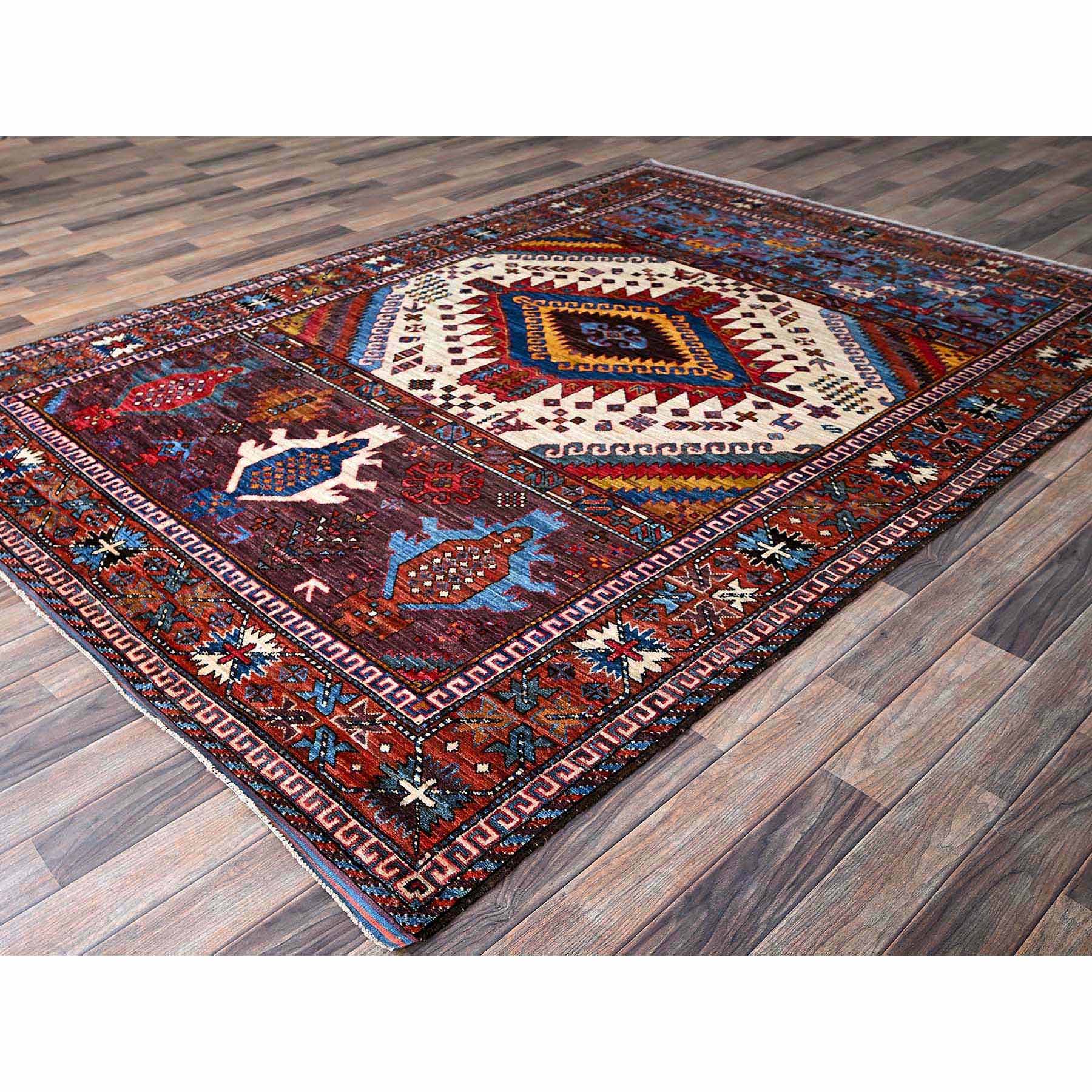 Kazak-Hand-Knotted-Rug-2945