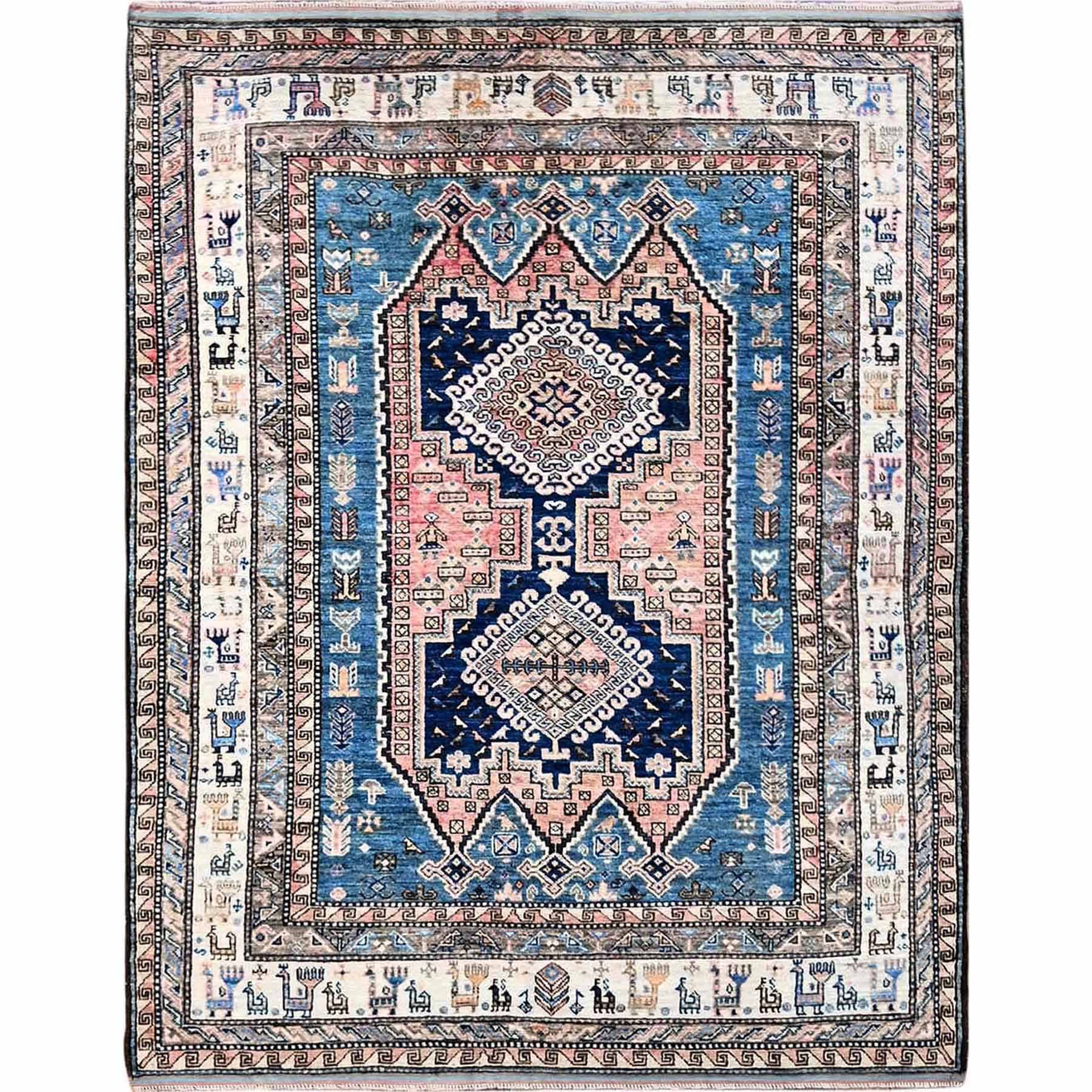 Kazak-Hand-Knotted-Rug-2985