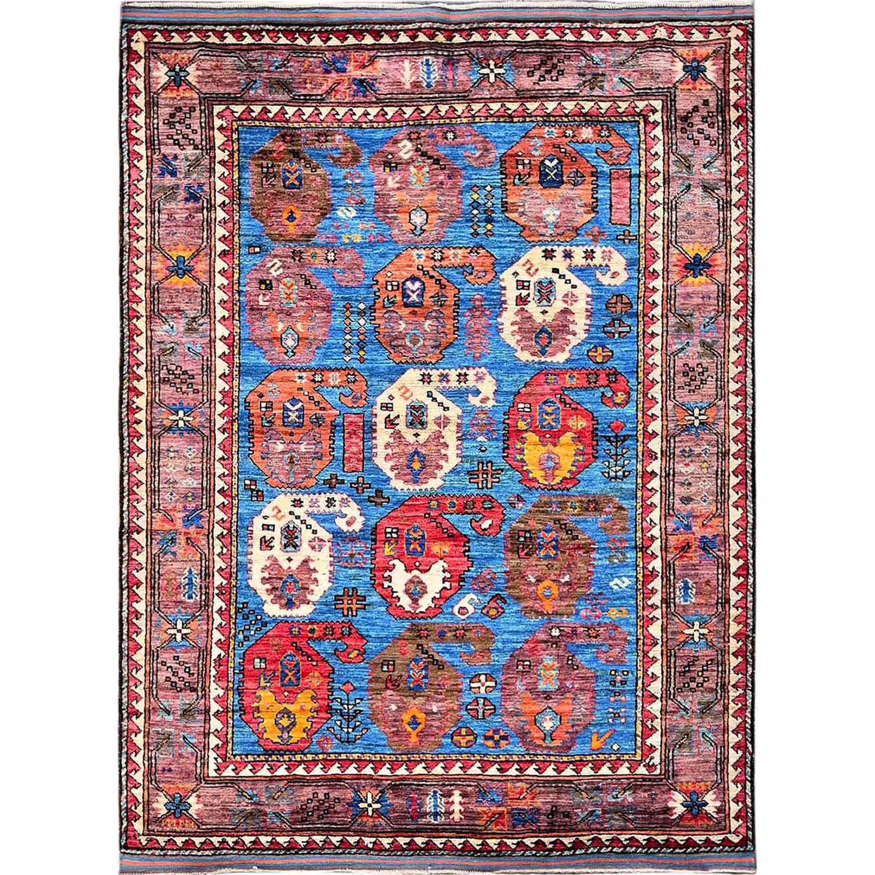 Kazak-Hand-Knotted-Rug-3020