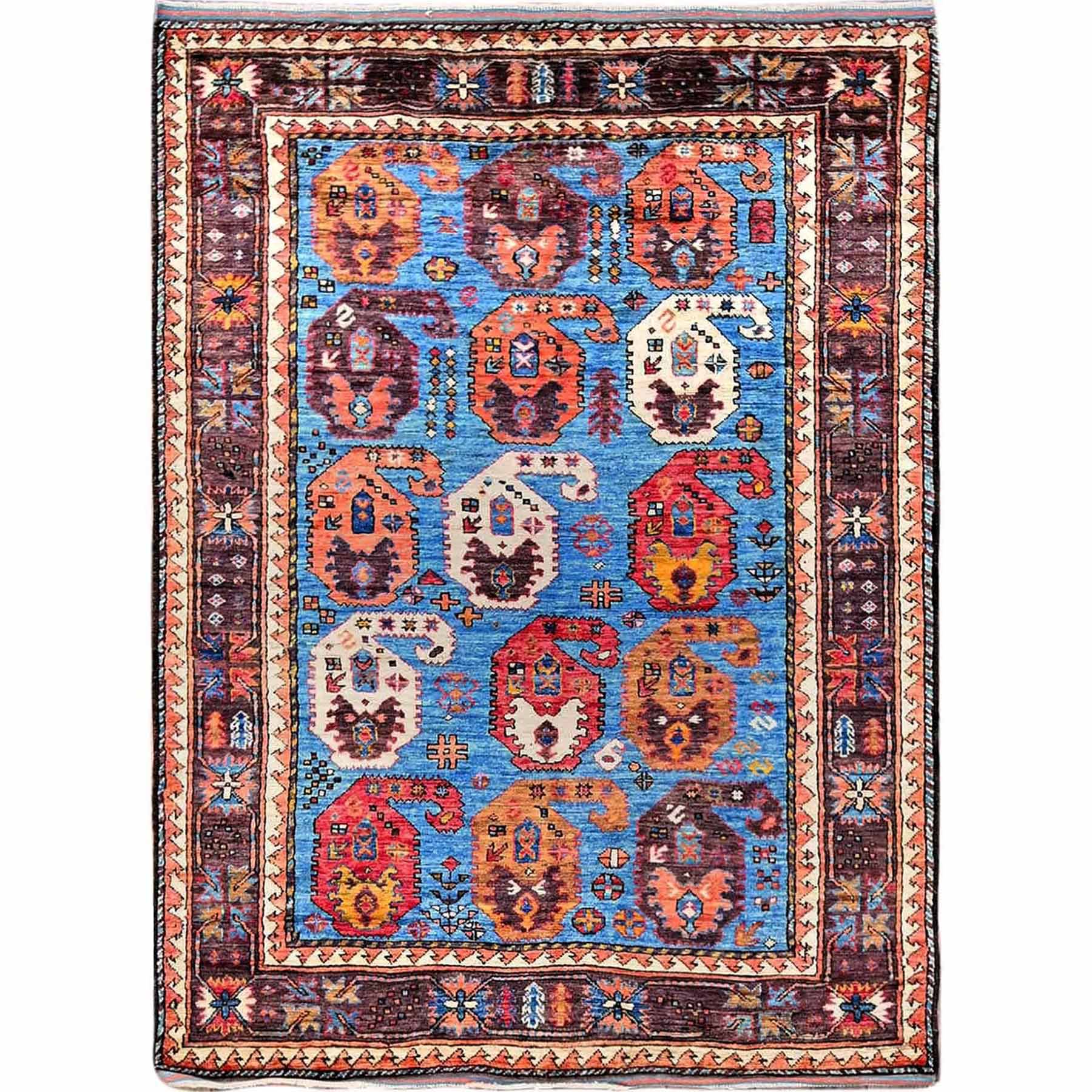 Kazak-Hand-Knotted-Rug-3025