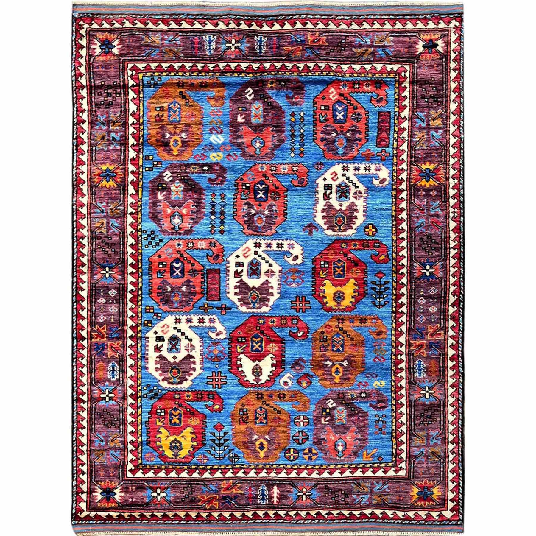 Kazak-Hand-Knotted-Rug-3065