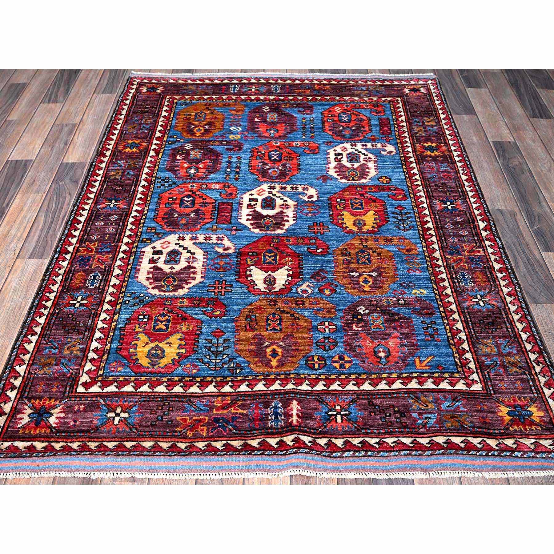 Kazak-Hand-Knotted-Rug-3065